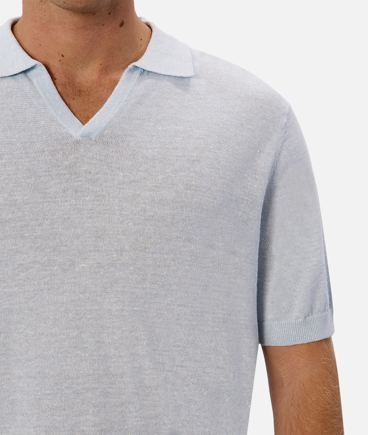 3400-the-tenerife-polo-light-blue-marle-6.webp The Tenerife Polo - Light Blue Marle