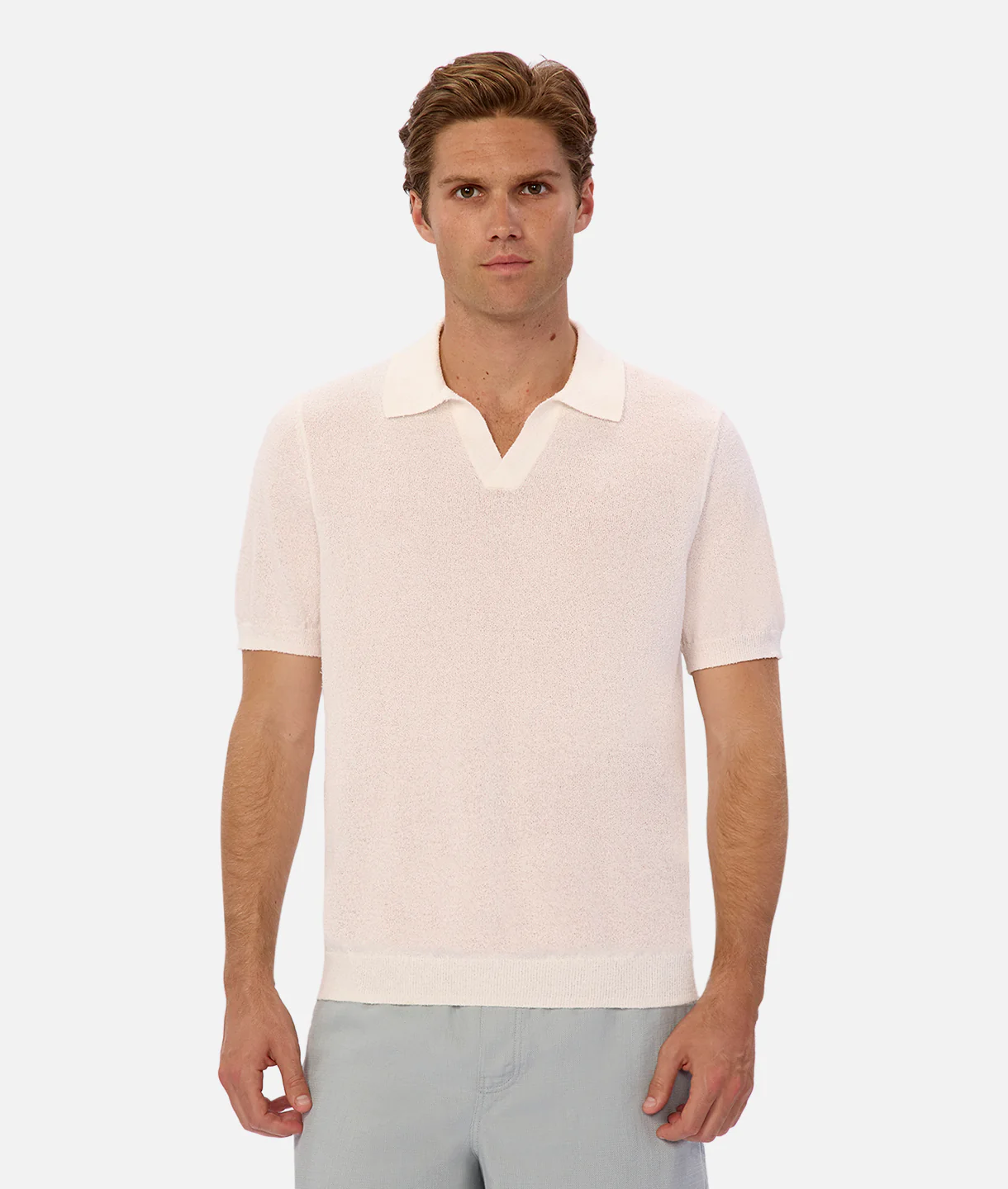 The Salvador Polo -Off White