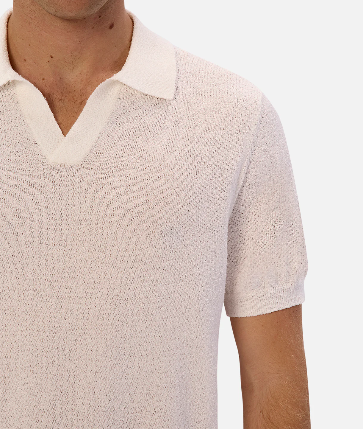 The Salvador Polo -Off White