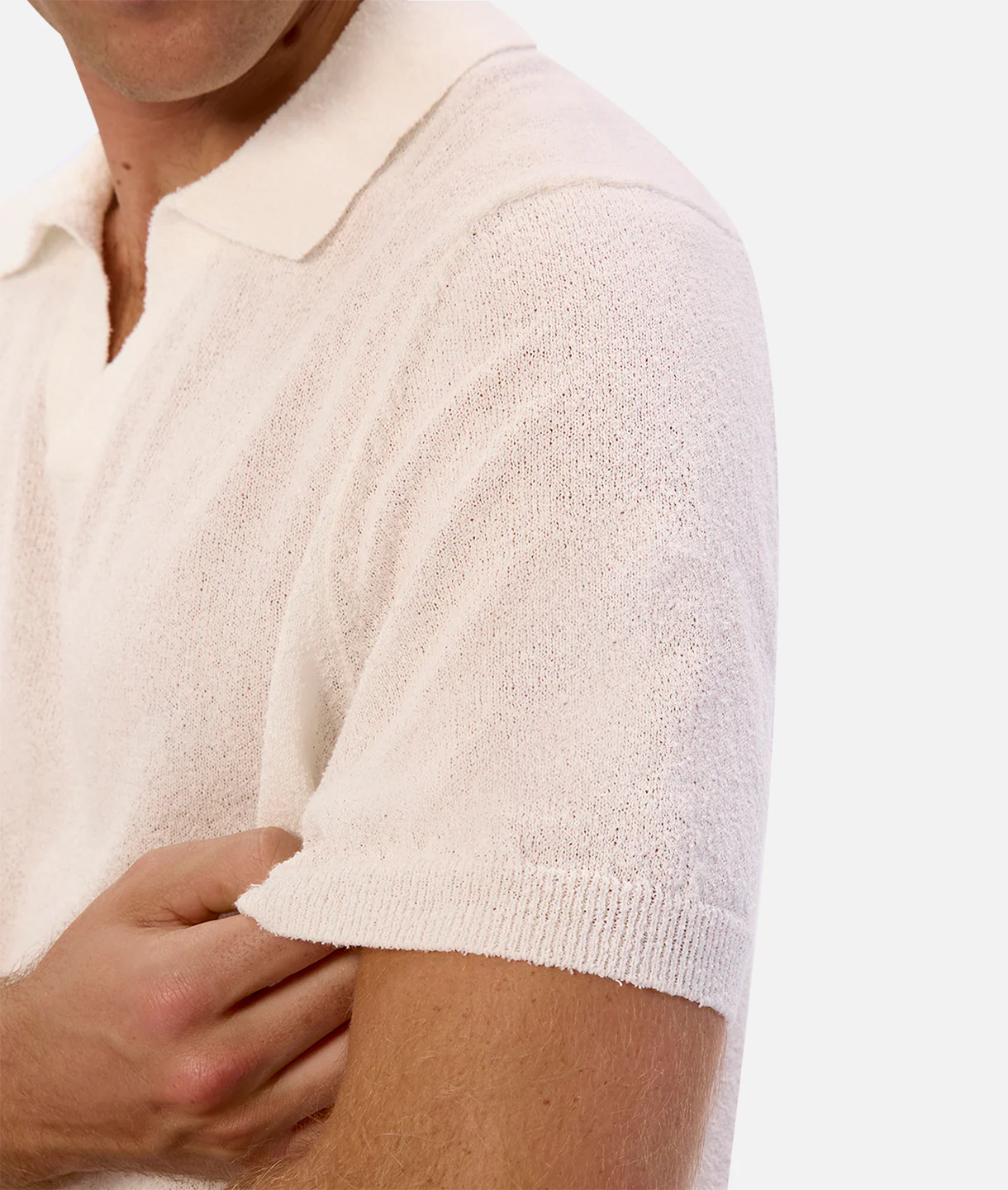 The Salvador Polo -Off White