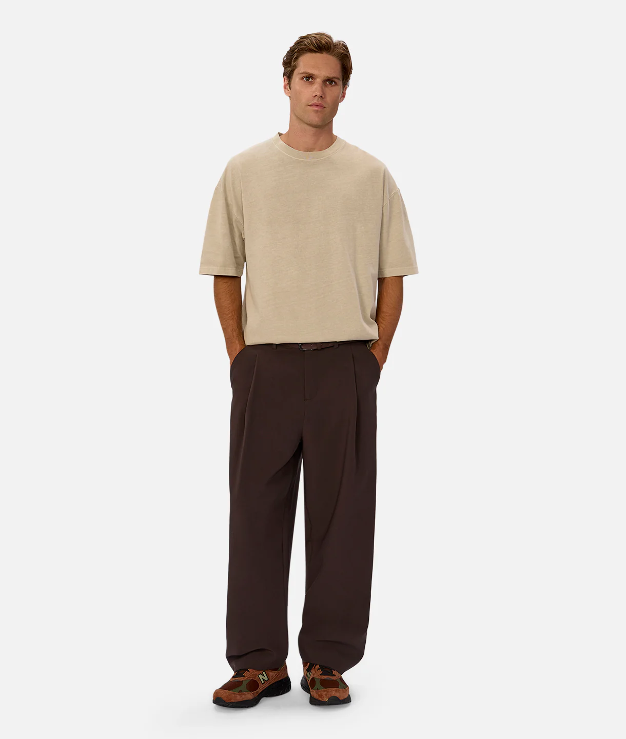 The Del Mar Boxy T-Shirt - Fog