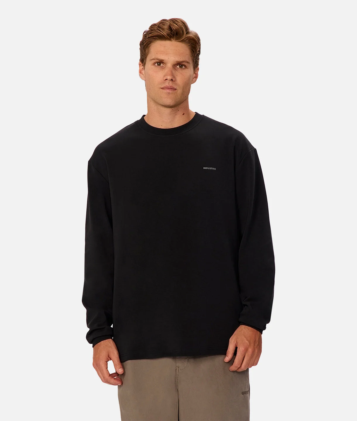 The Newport Long Sleeve T-Shirt - Black