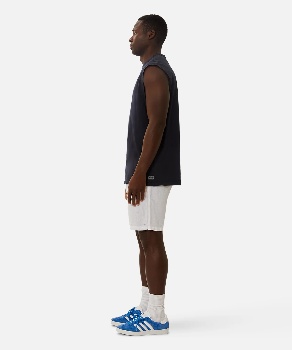 The Del Sur Sleeveless T-Shirt - Dk Navy
