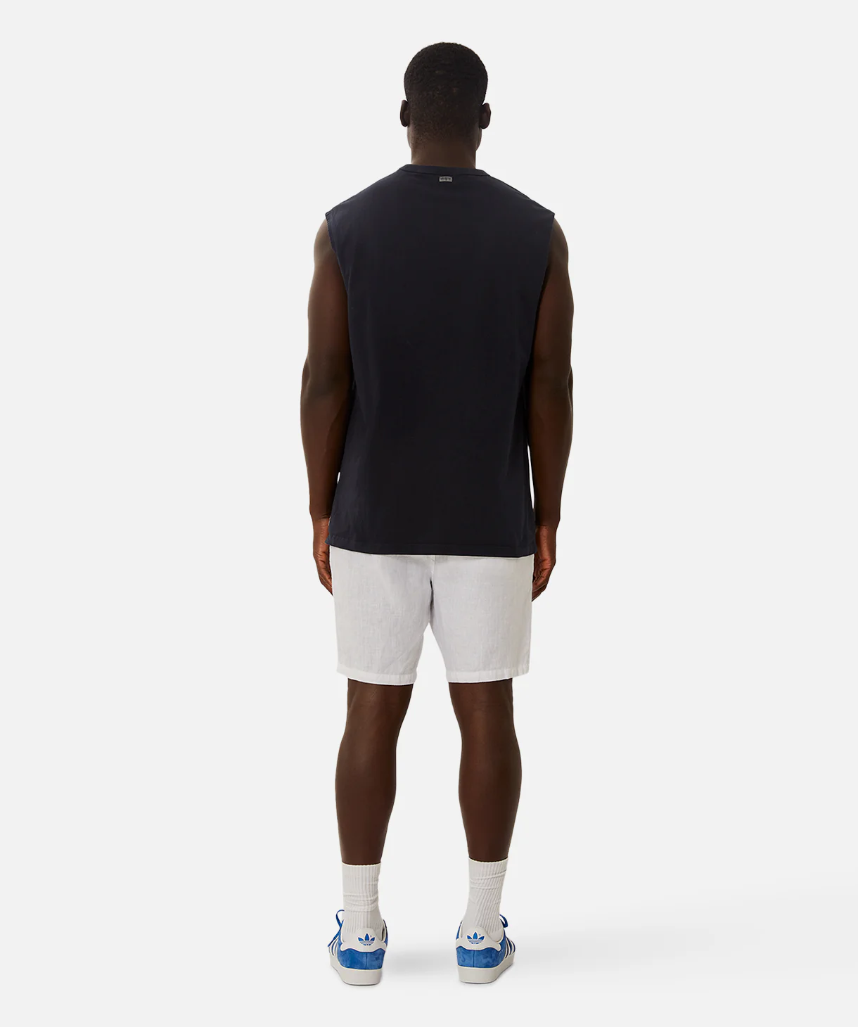 The Del Sur Sleeveless T-Shirt - Dk Navy
