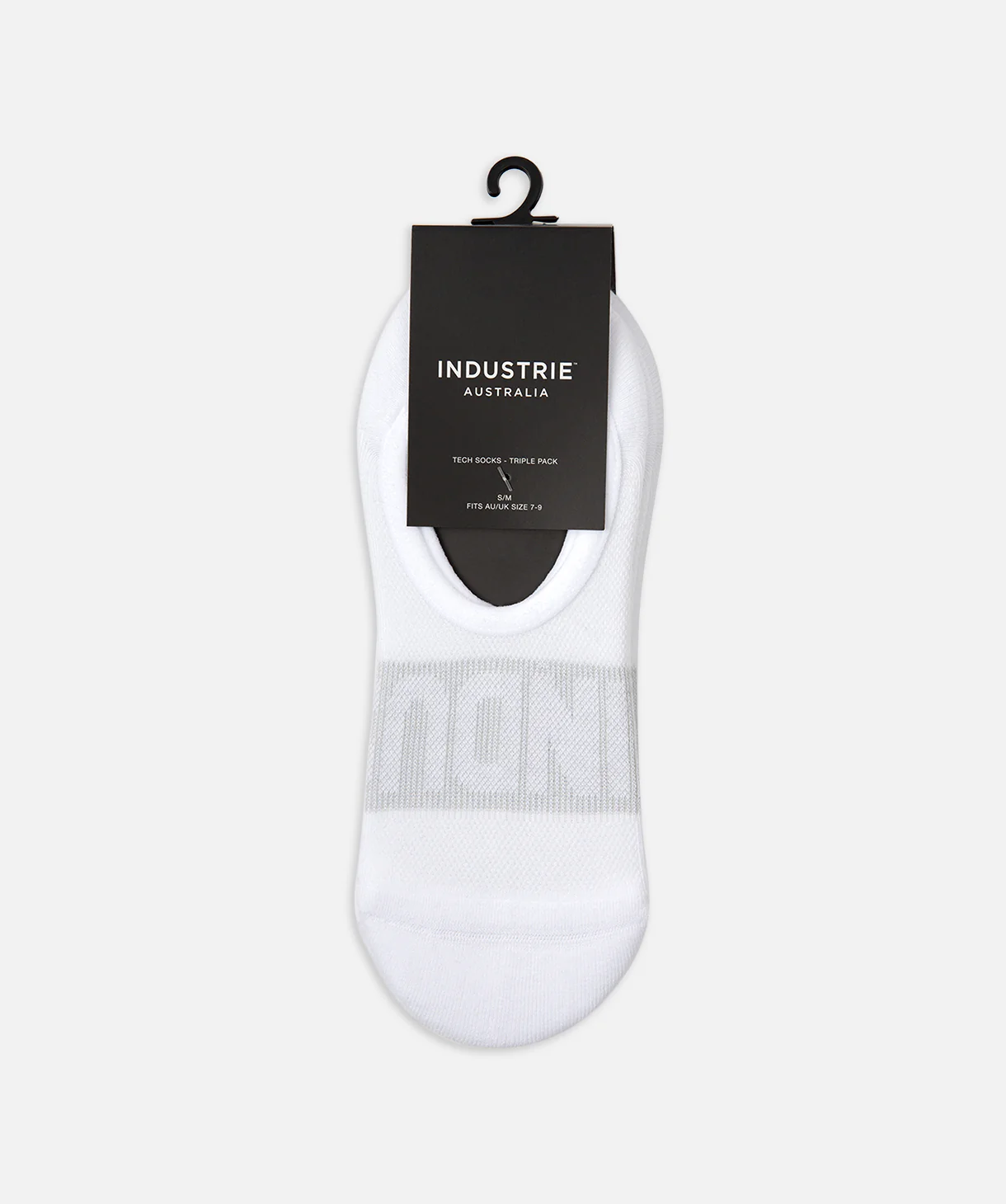 3 Pack Tech Socks - White