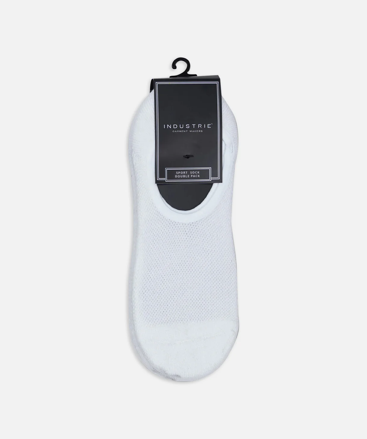 The Rovello Boater Sock Two-Pack - White
