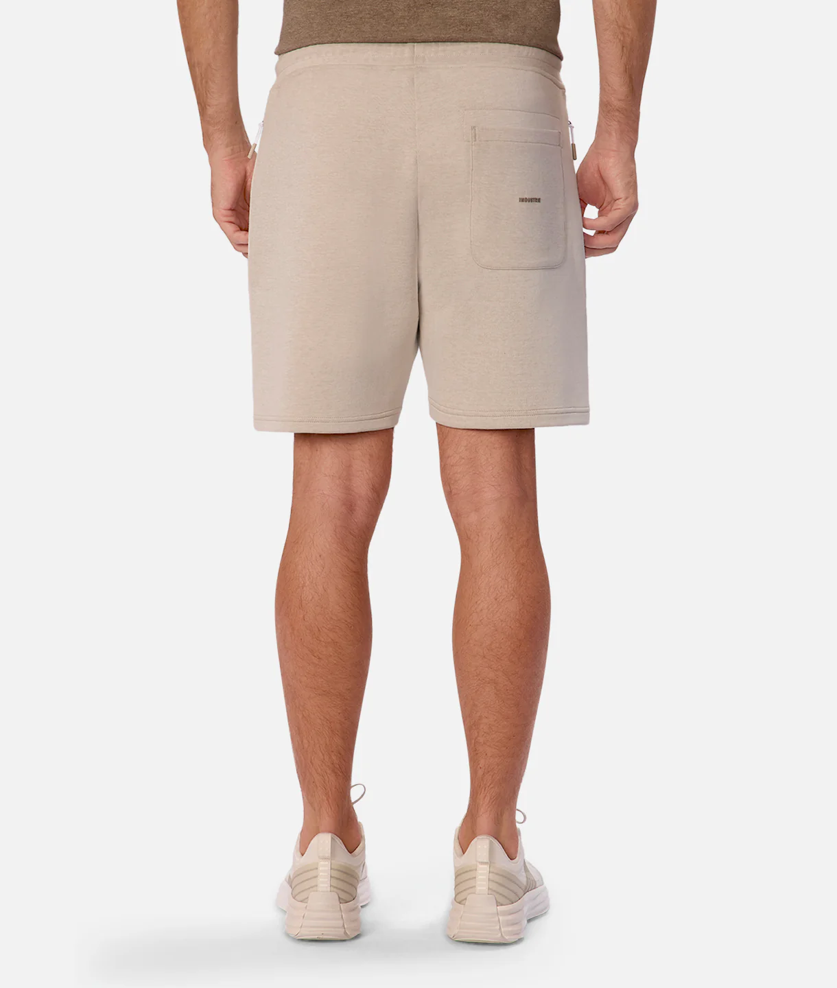 The Manning Sweat Short - Stone Heather