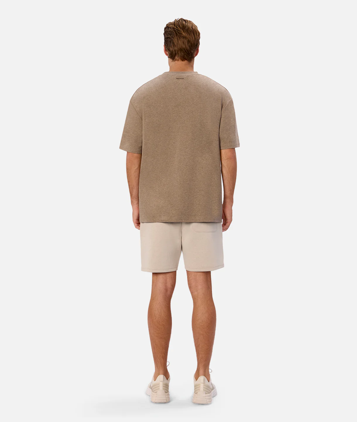 The Manning Sweat Short - Stone Heather