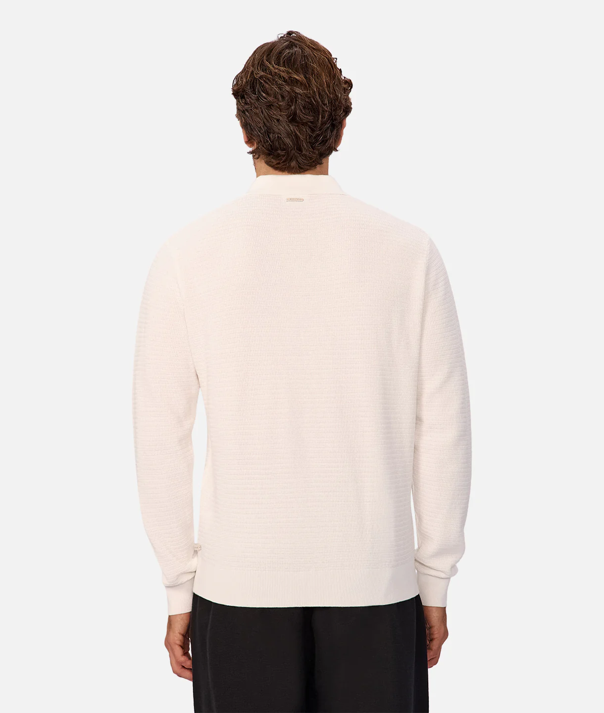 The Alicante L/S Polo - White