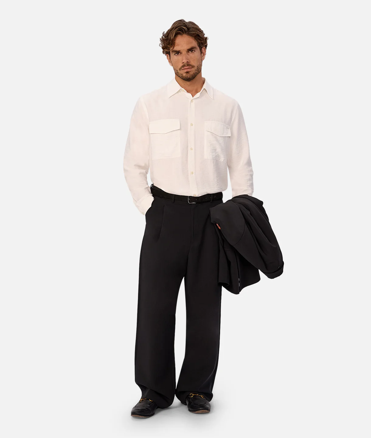 3897-the-campiano-long-sleeve-shirt-off-white-3.webp The Campiano Long Sleeve Shirt - Off White