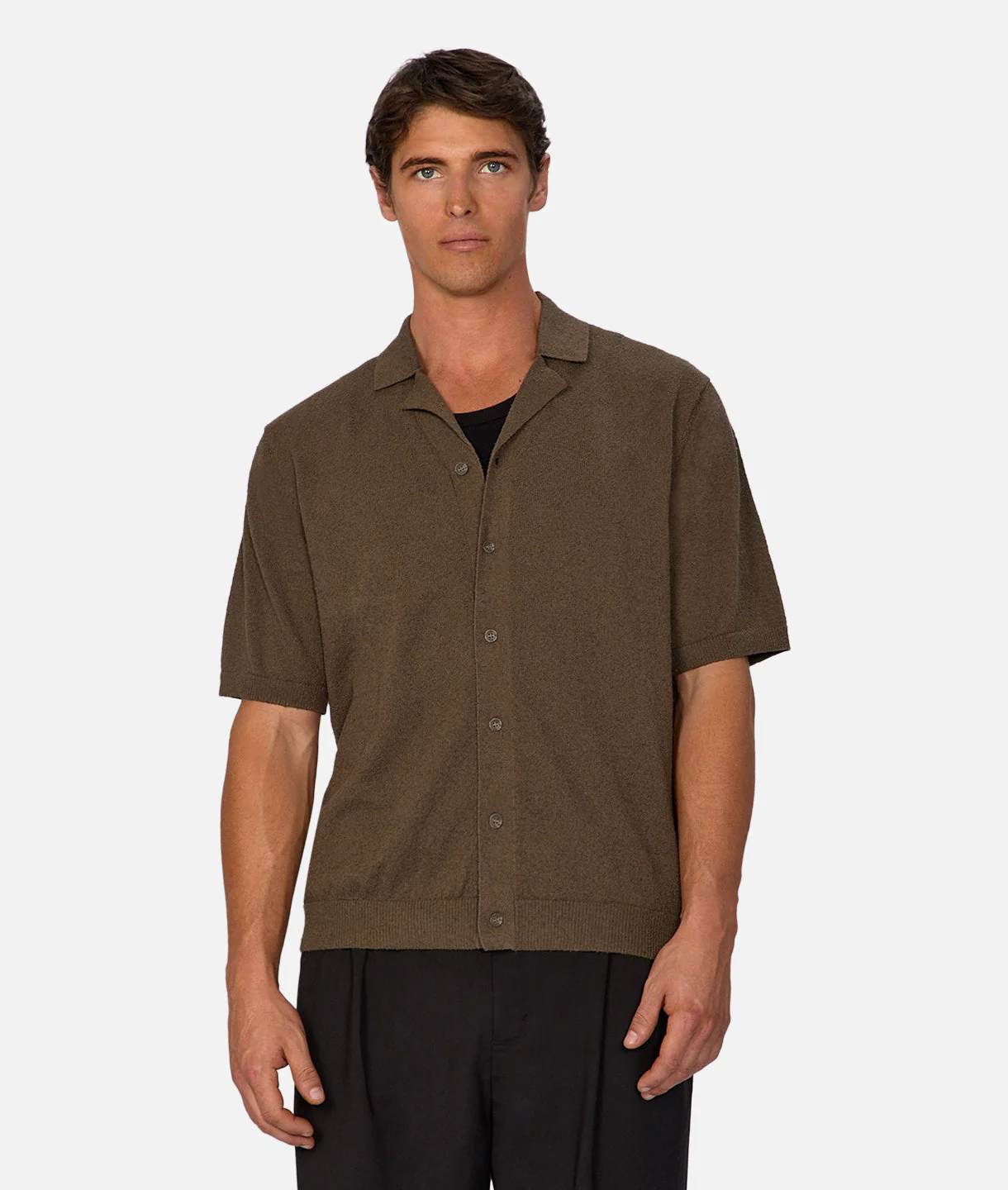 The Dali Short Sleeve Shirt - Dark Olive 24
