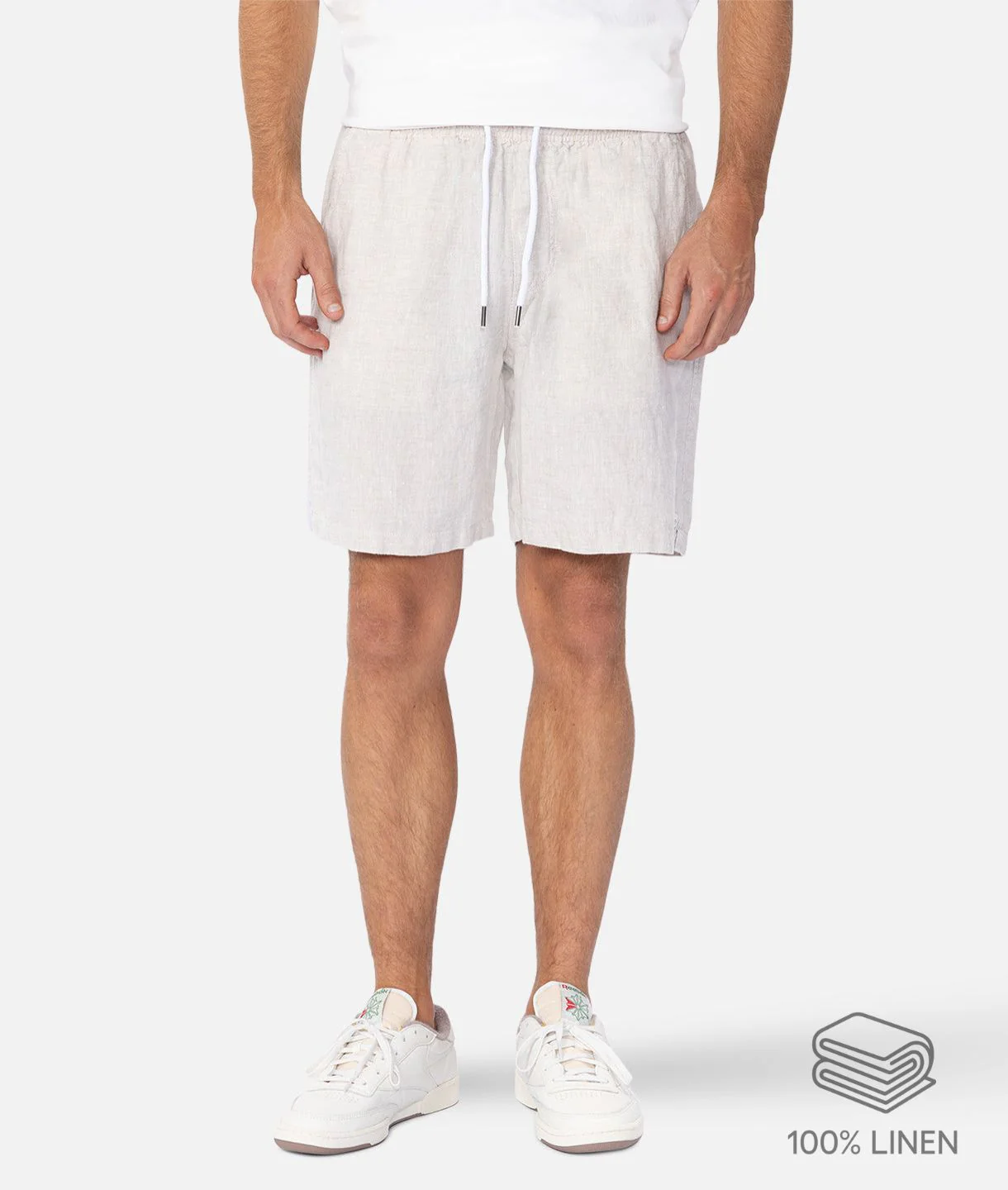 The Marina Linen Short - Sand
