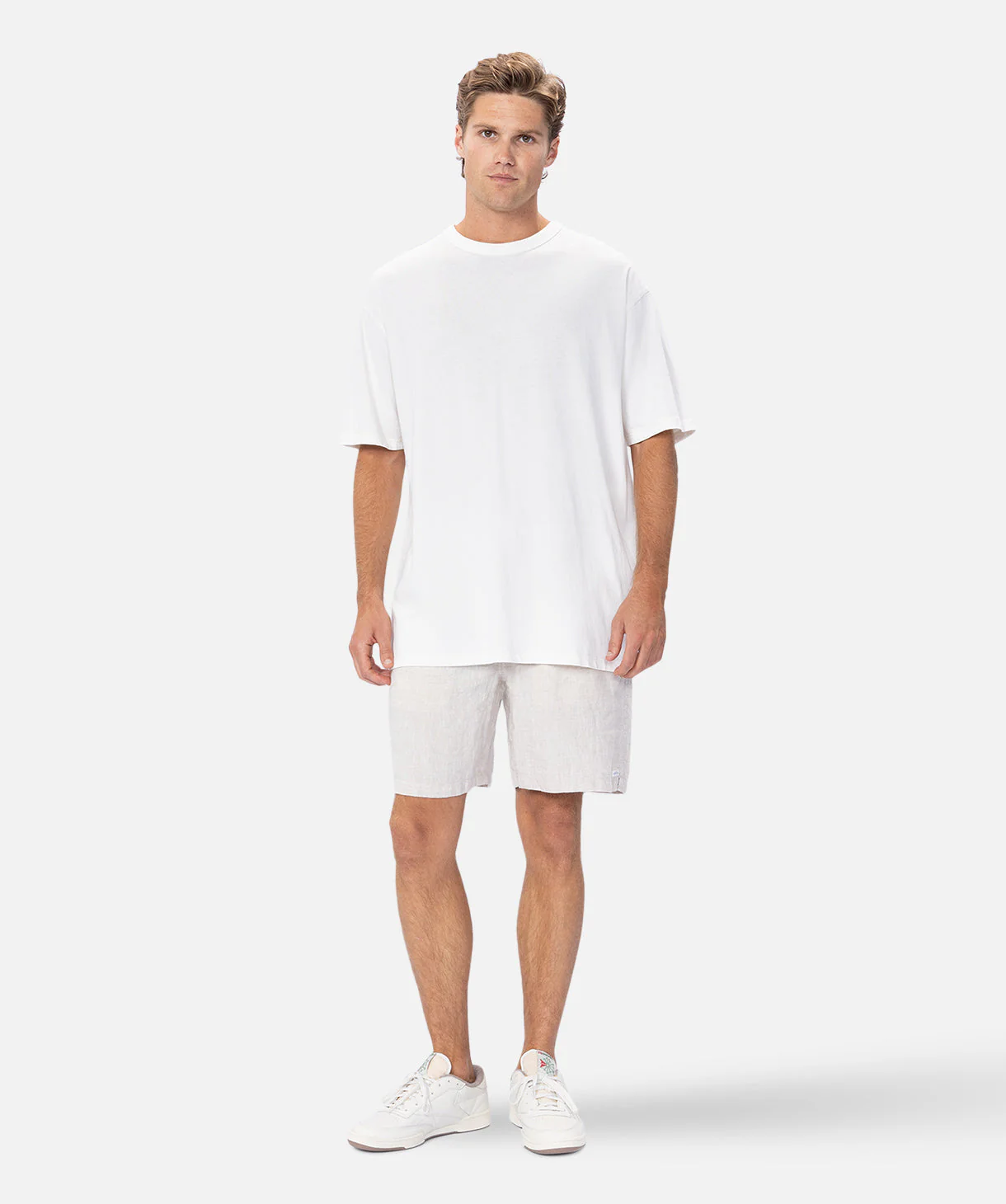 The Marina Linen Short - Sand