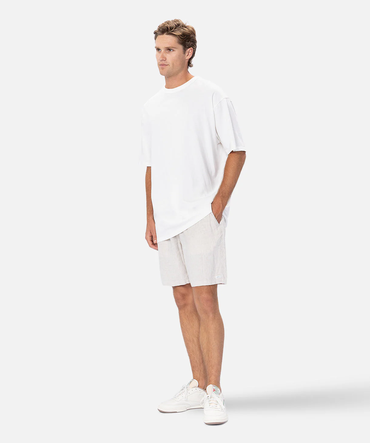 The Marina Linen Short - Sand
