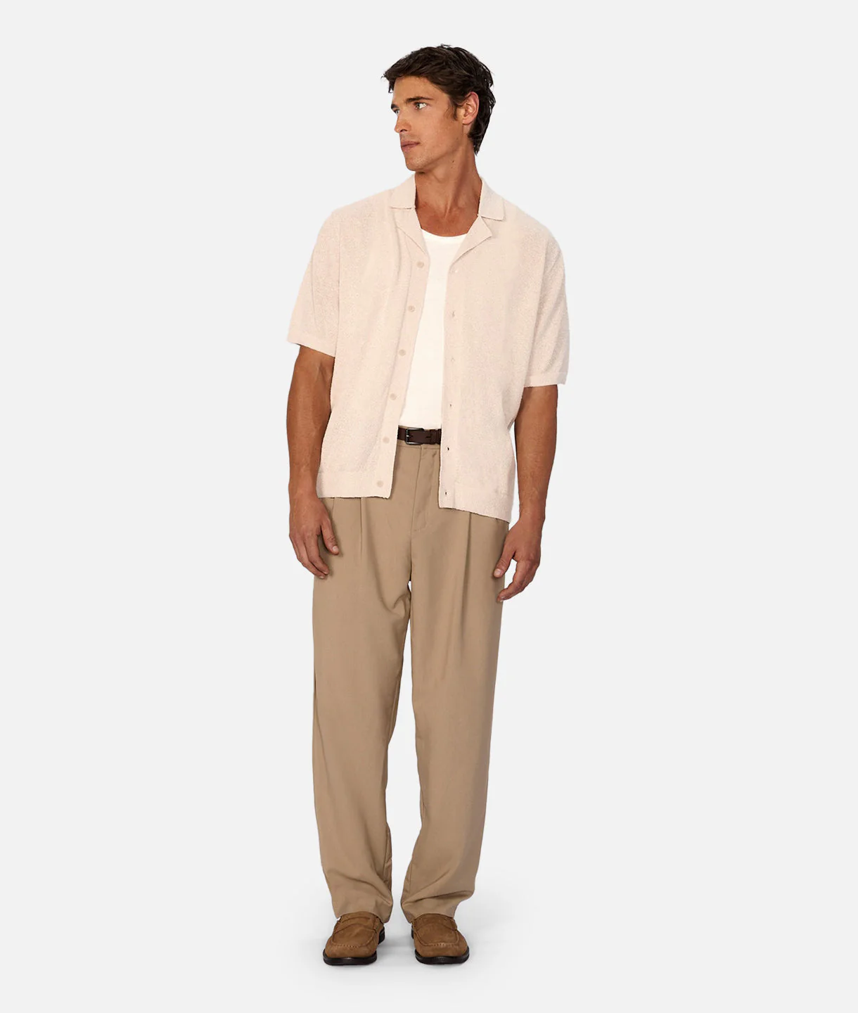 The Dali Short Sleeve Shirt - Wheat