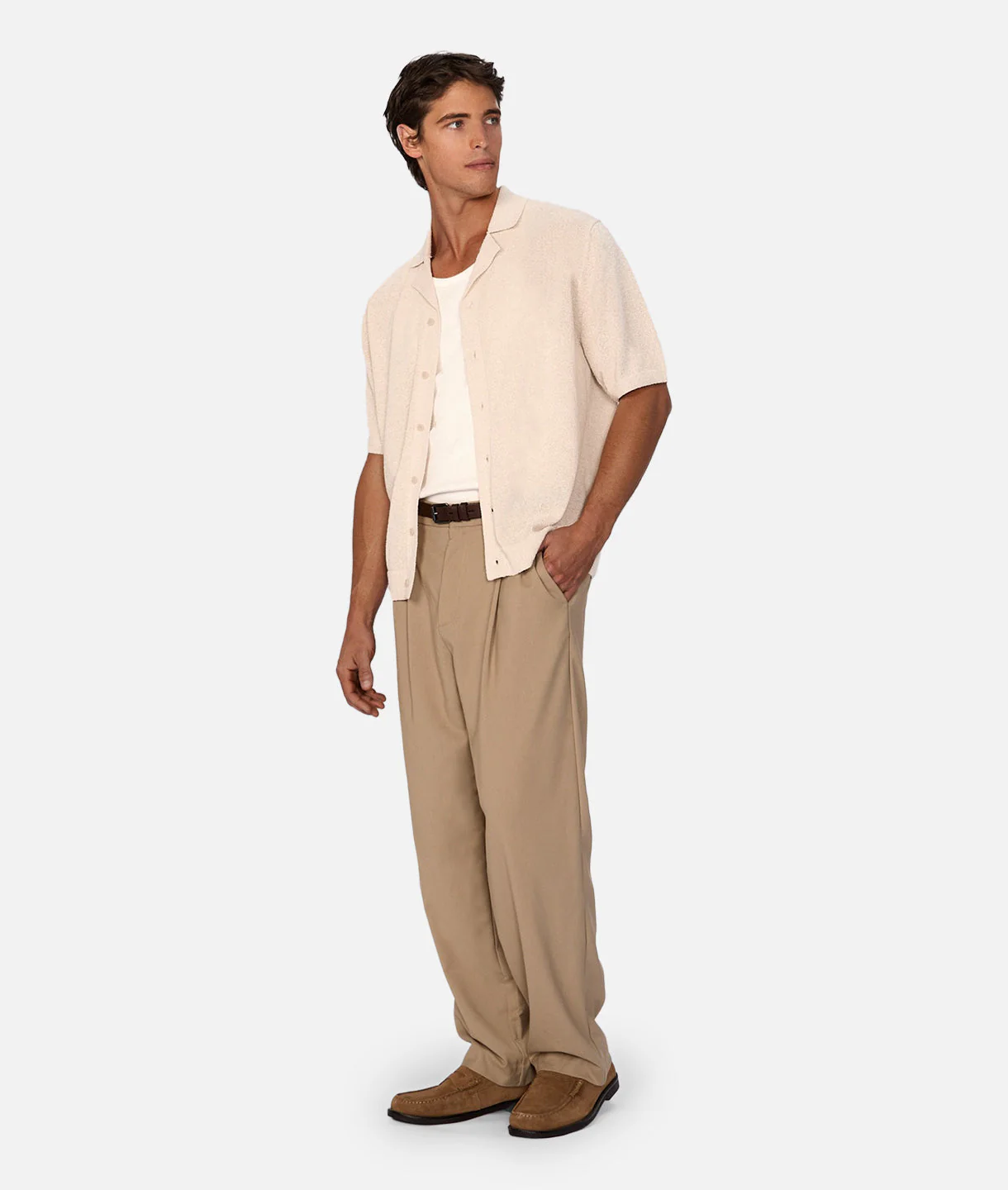 The Dali Short Sleeve Shirt - Wheat