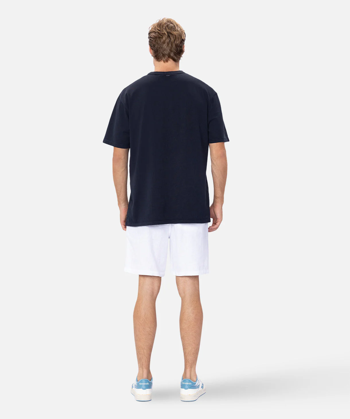 The Marina Linen Short - Ant White