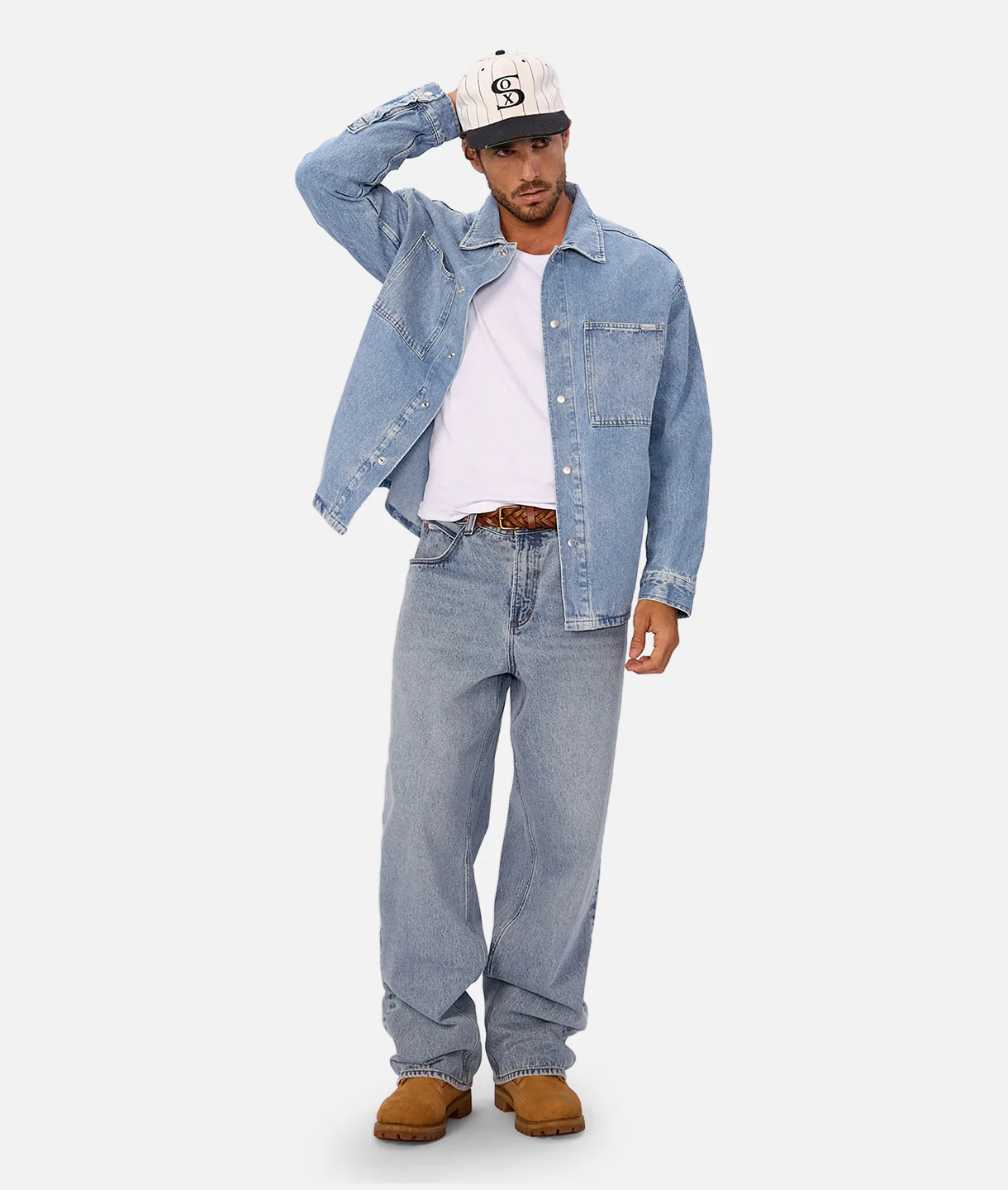 The Denim Overshirt - Blue Denim