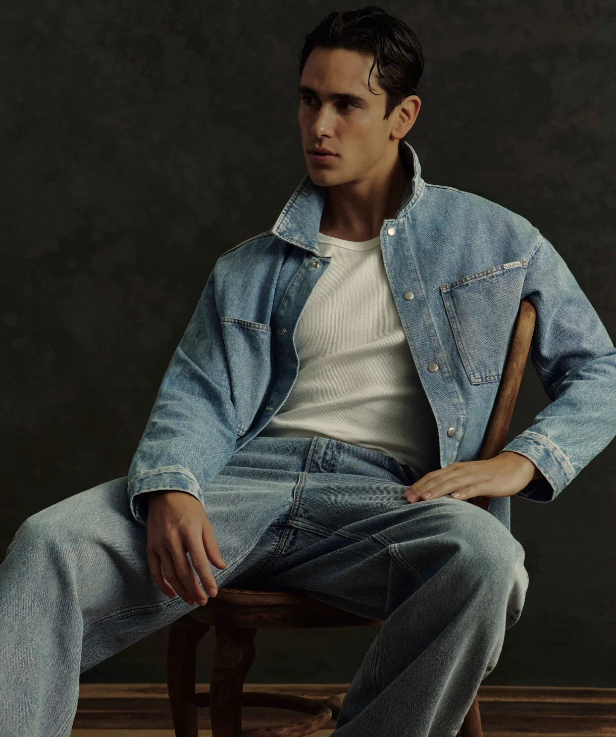 The Denim Overshirt - Blue Denim