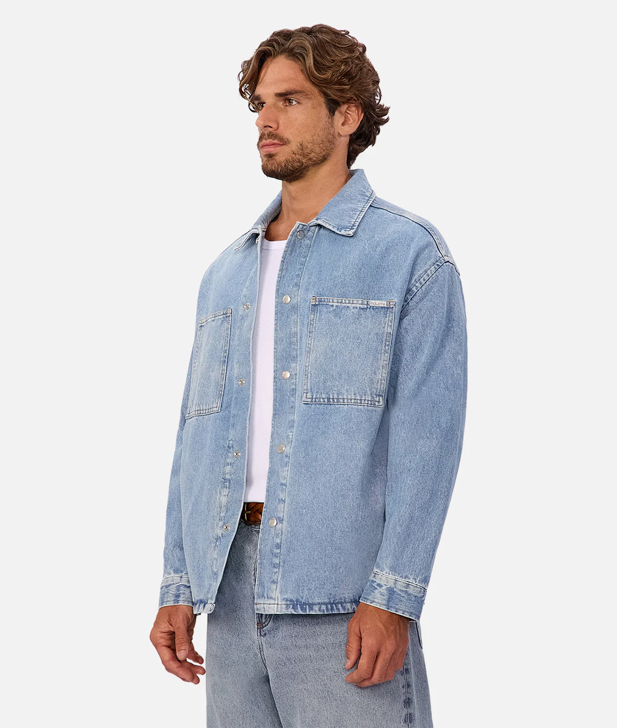 The Denim Overshirt - Blue Denim