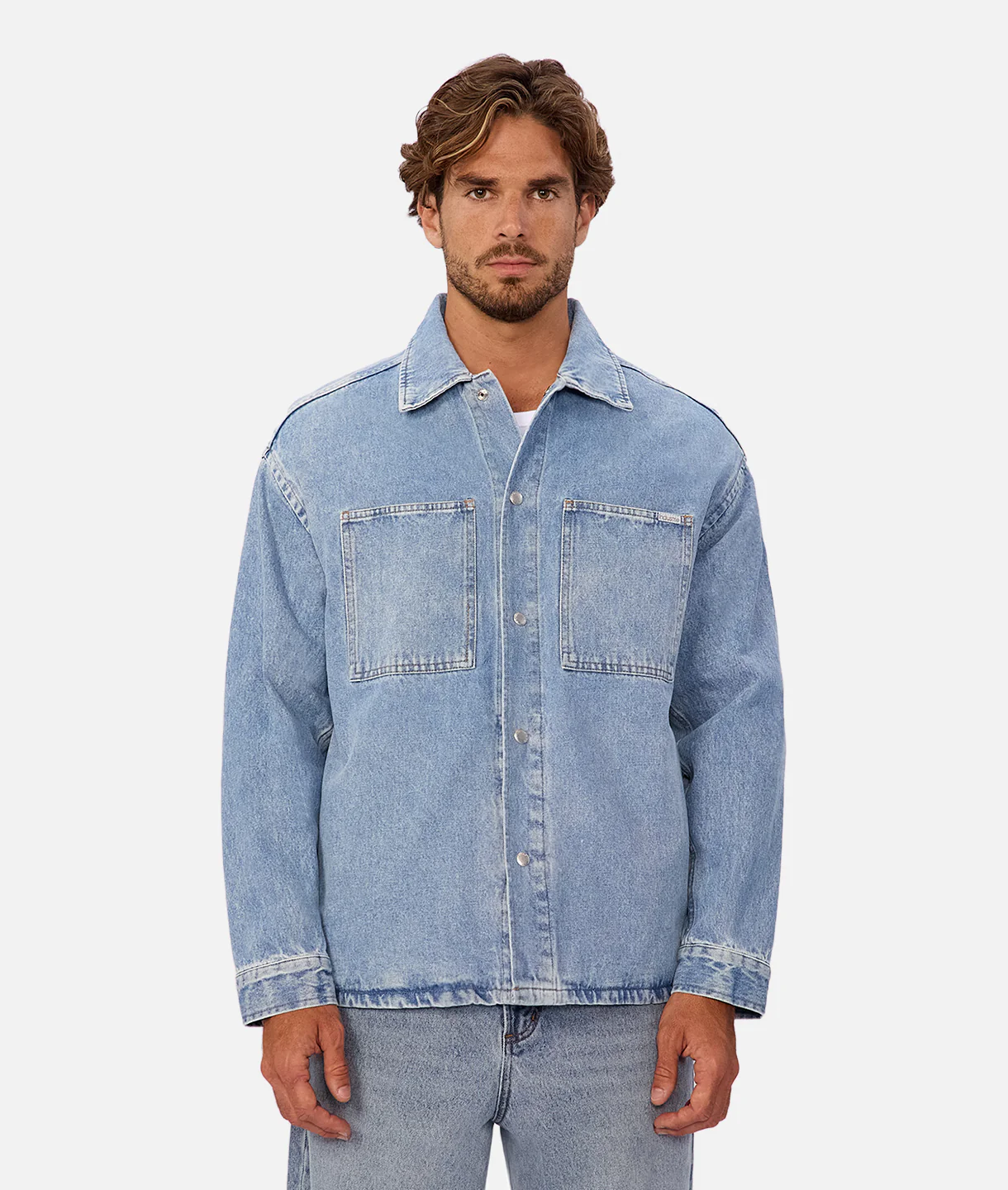The Denim Overshirt - Blue Denim