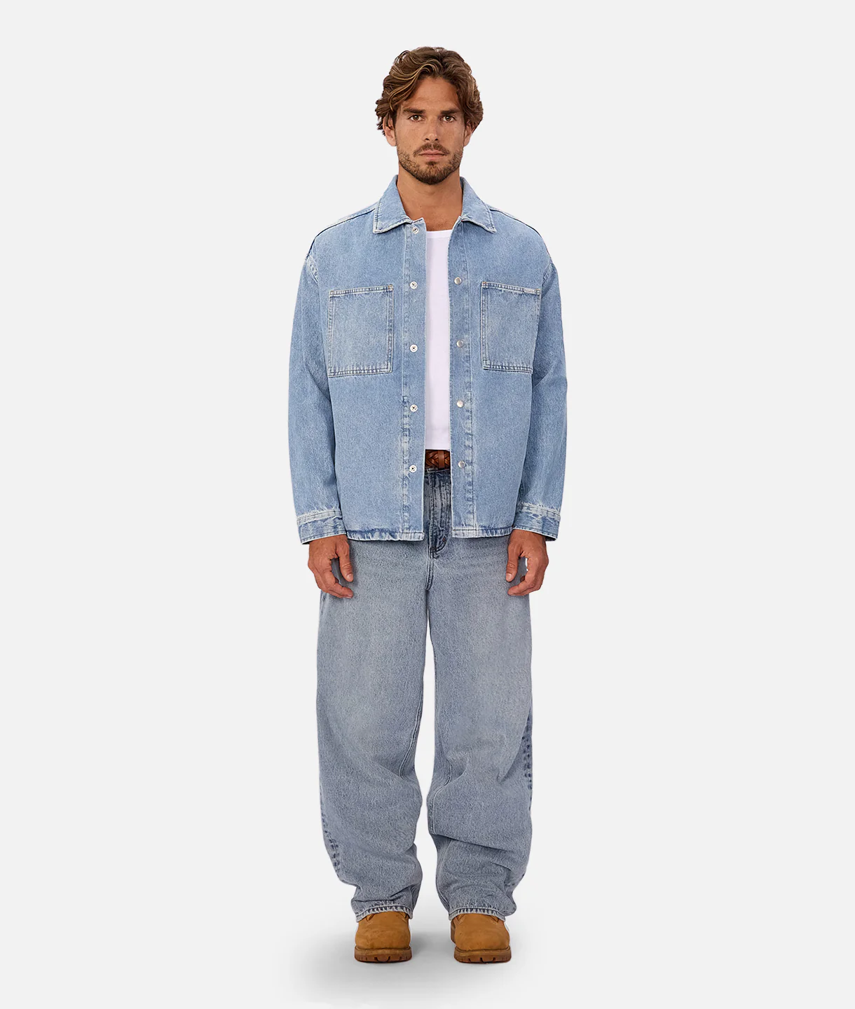 The Denim Overshirt - Blue Denim