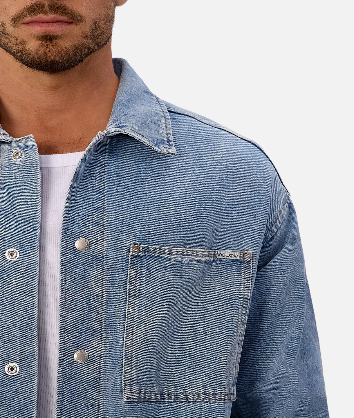 The Denim Overshirt - Blue Denim