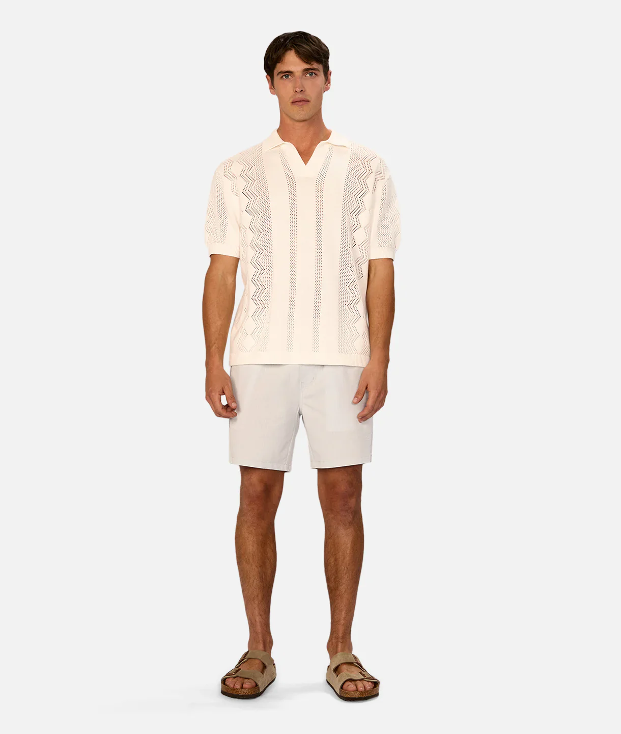 The Fargo Polo - Chalk