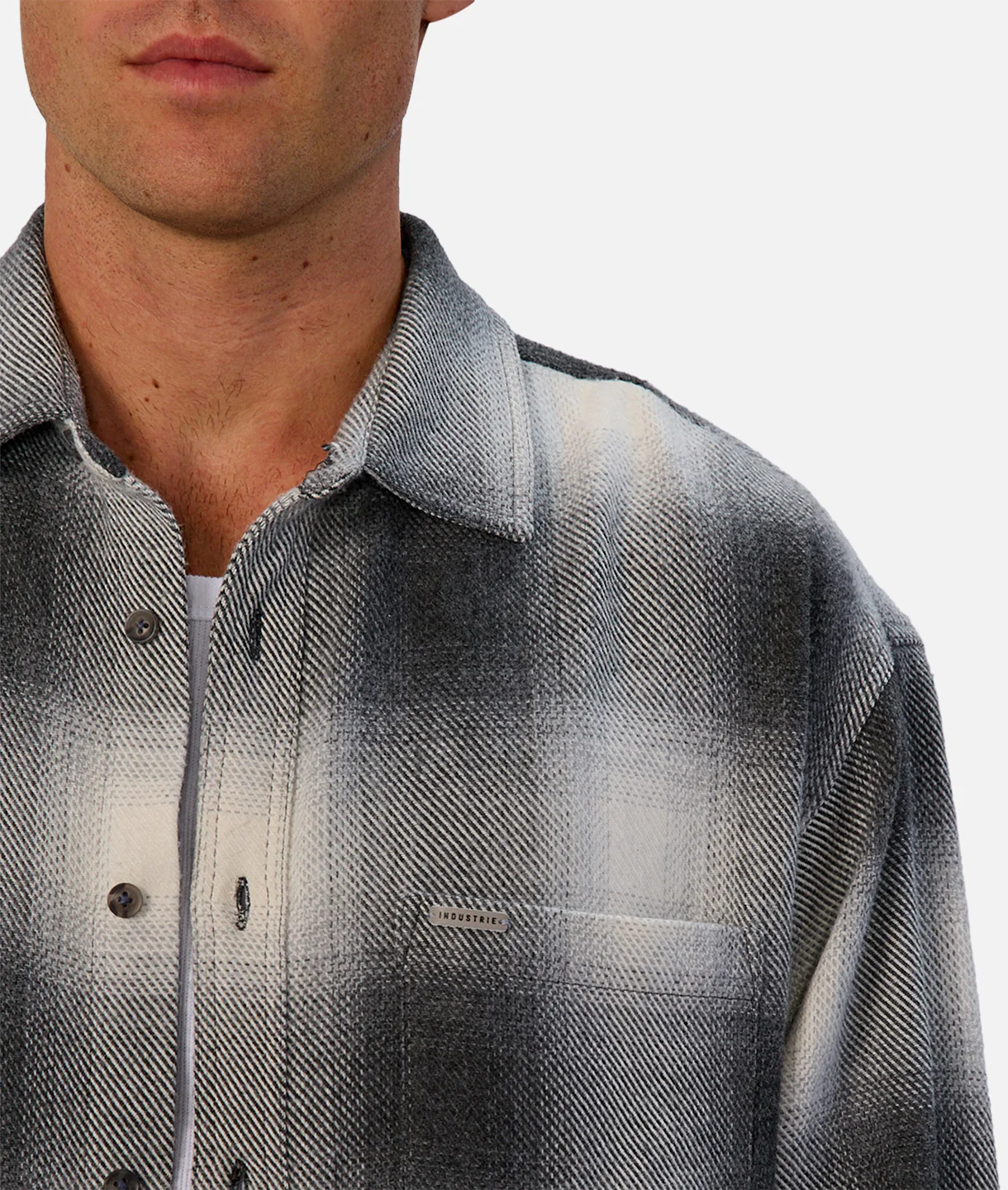 The Highland Long Sleeve Shirt - Charcoal