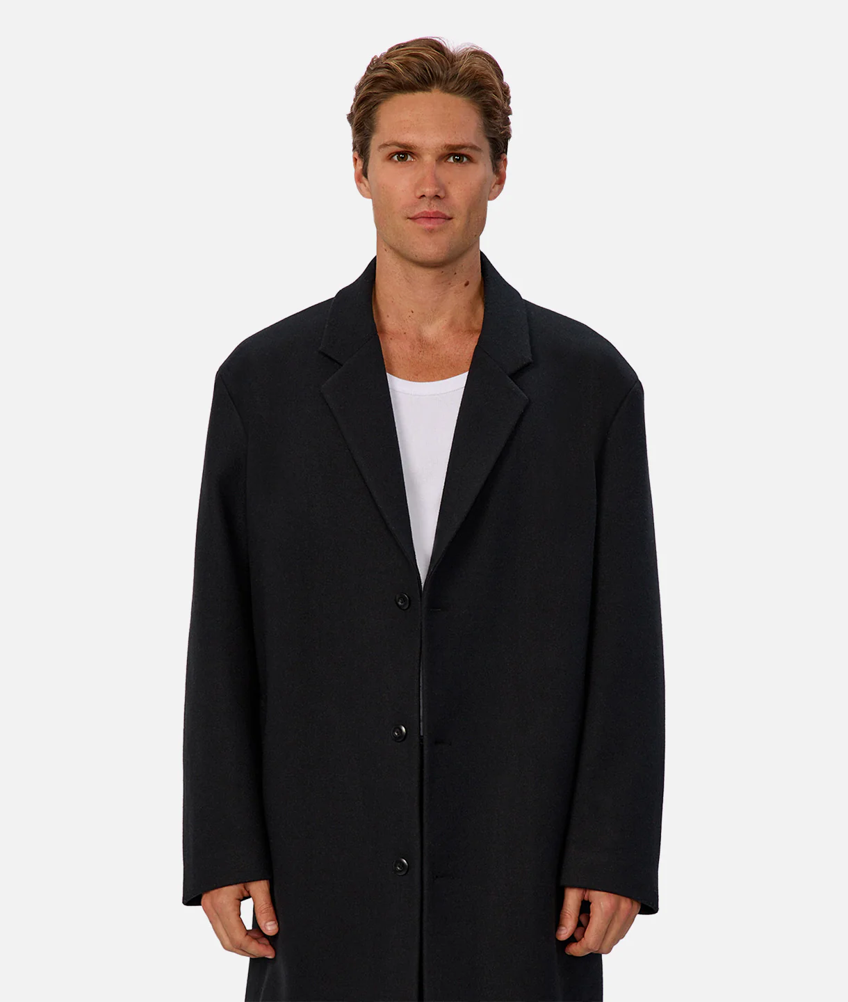 The Jacques Coat - Black