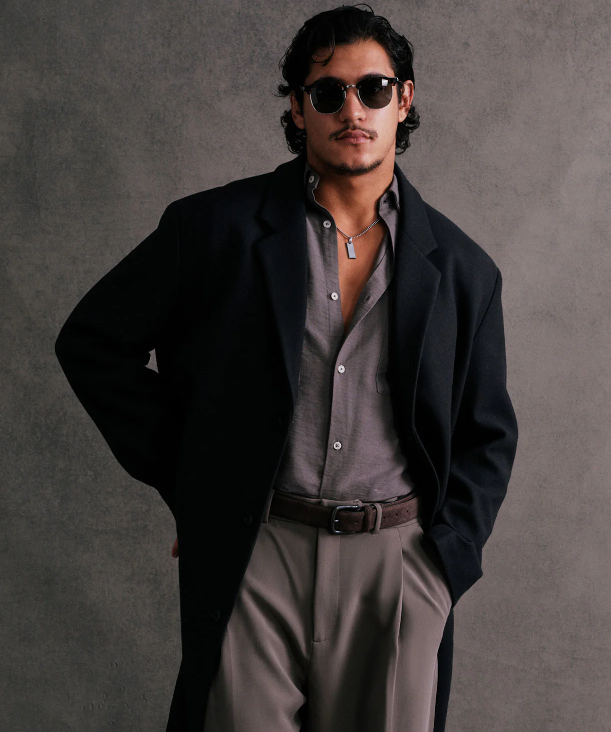 The Jacques Coat - Black