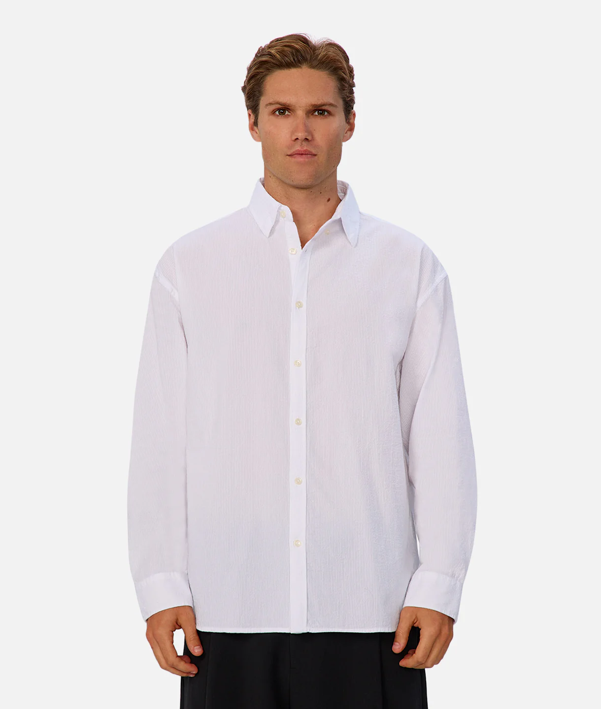 The Knightsbridge Long Sleeve Shirt - White