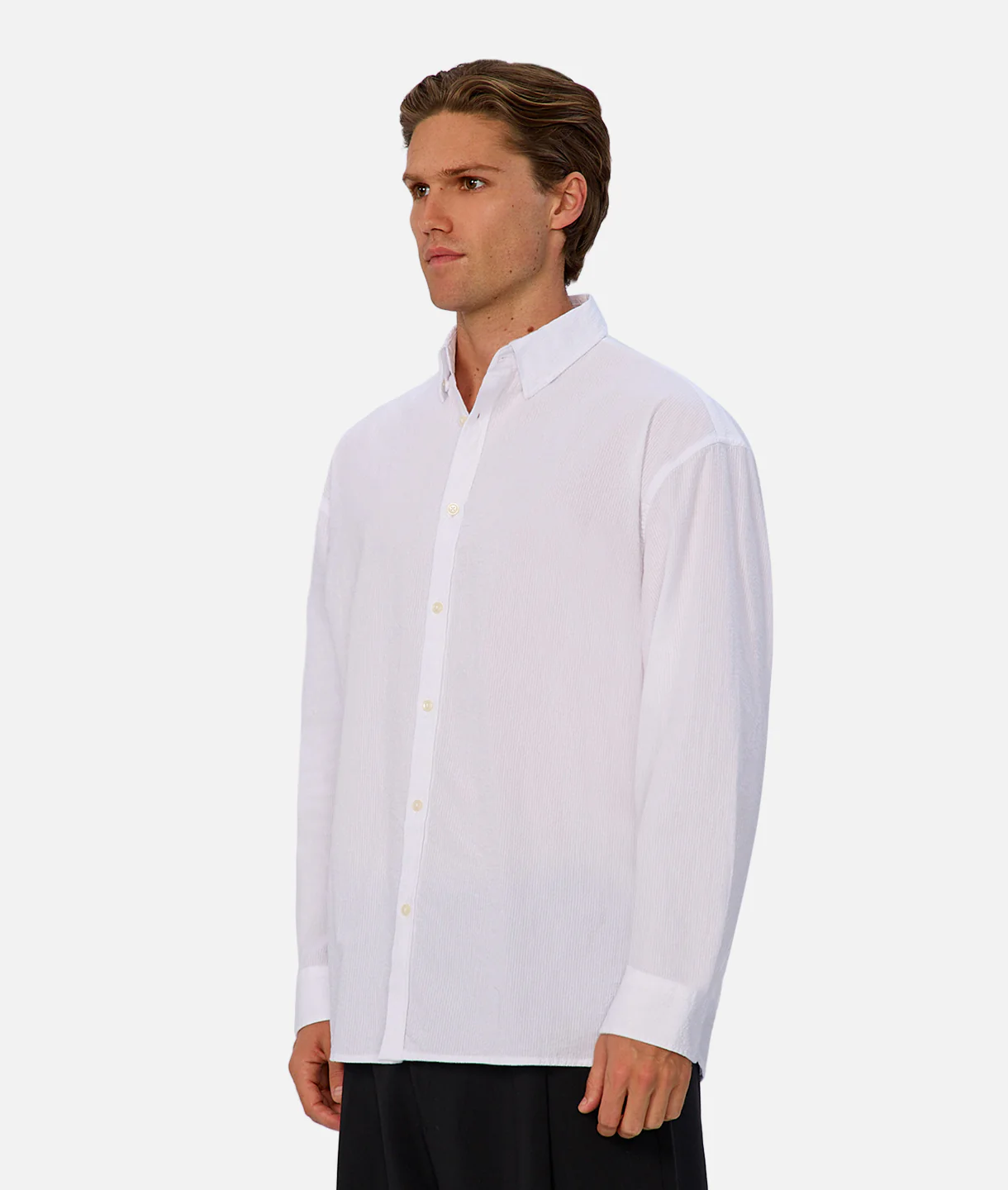The Knightsbridge Long Sleeve Shirt - White