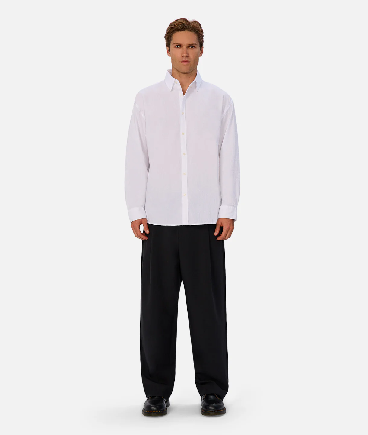 The Knightsbridge Long Sleeve Shirt - White