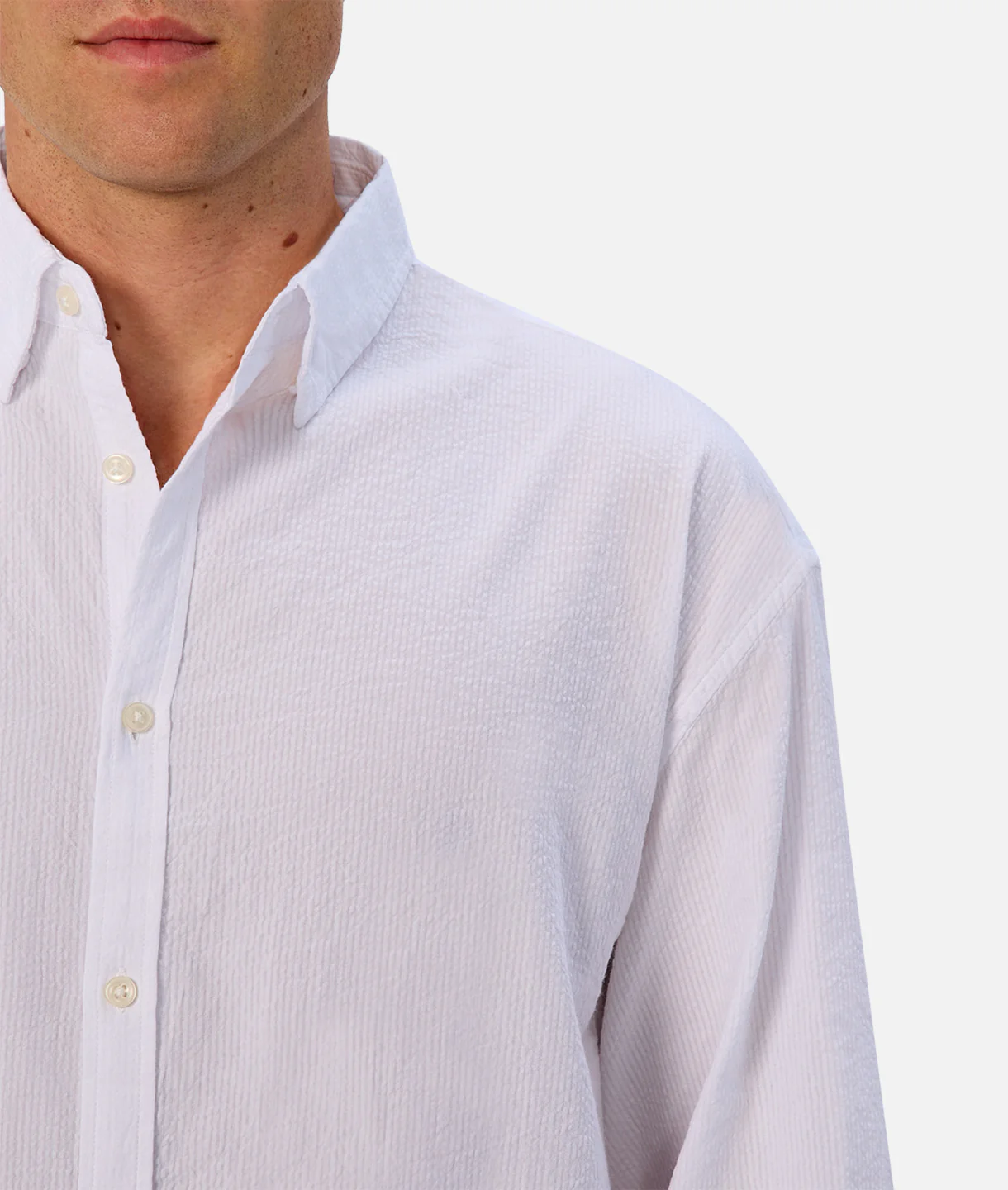 The Knightsbridge Long Sleeve Shirt - White