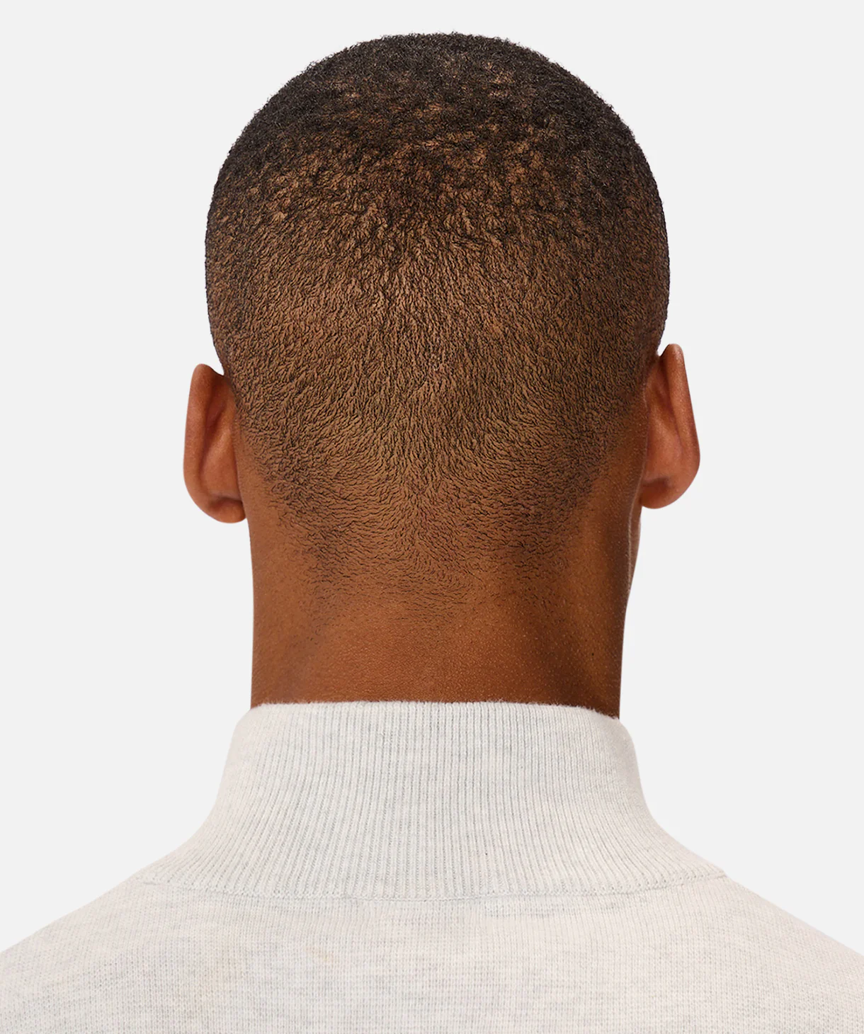 The Lakewood Zip Neck Knit - Snow Marle