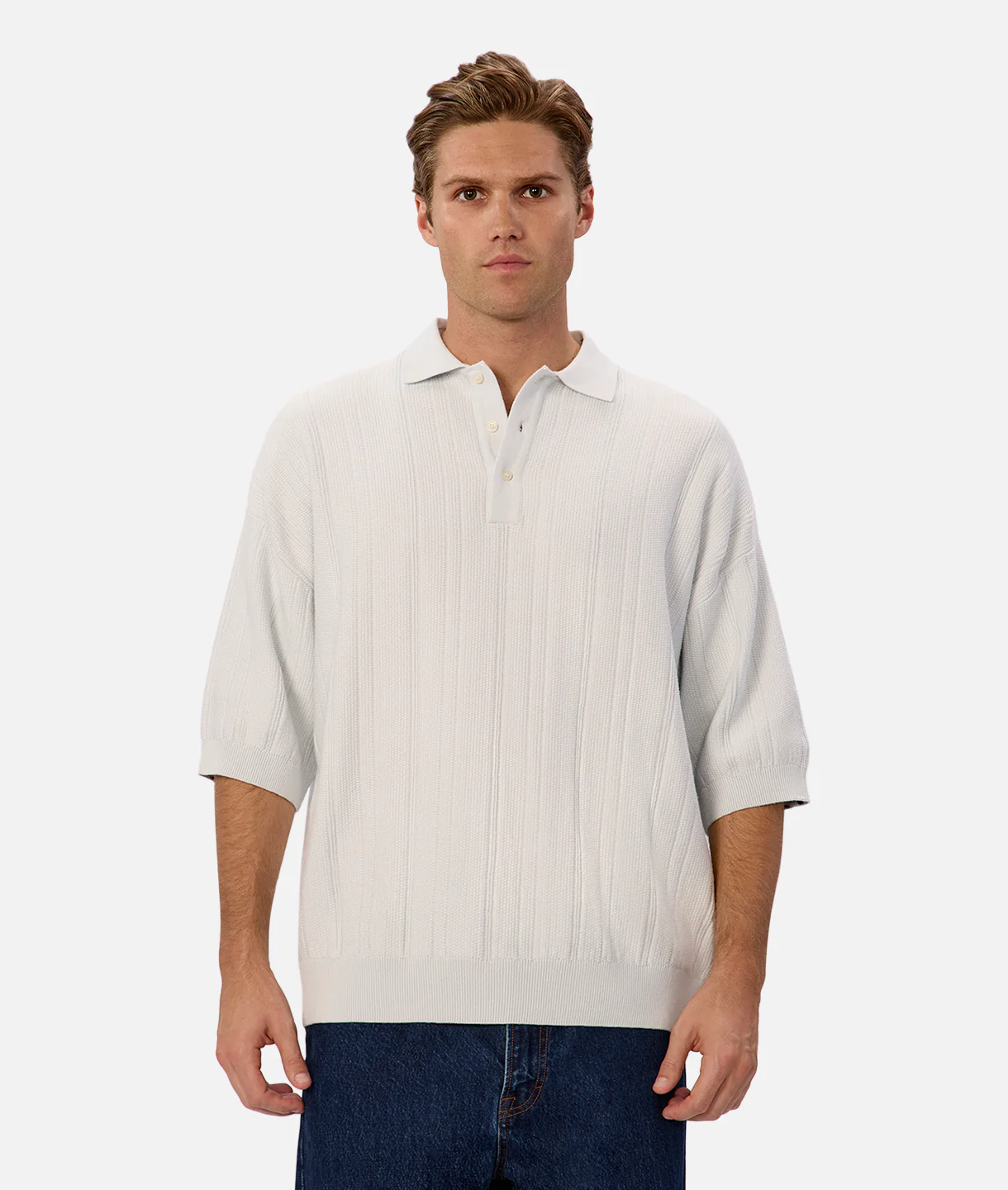 The Libson Polo  - Ice Blue
