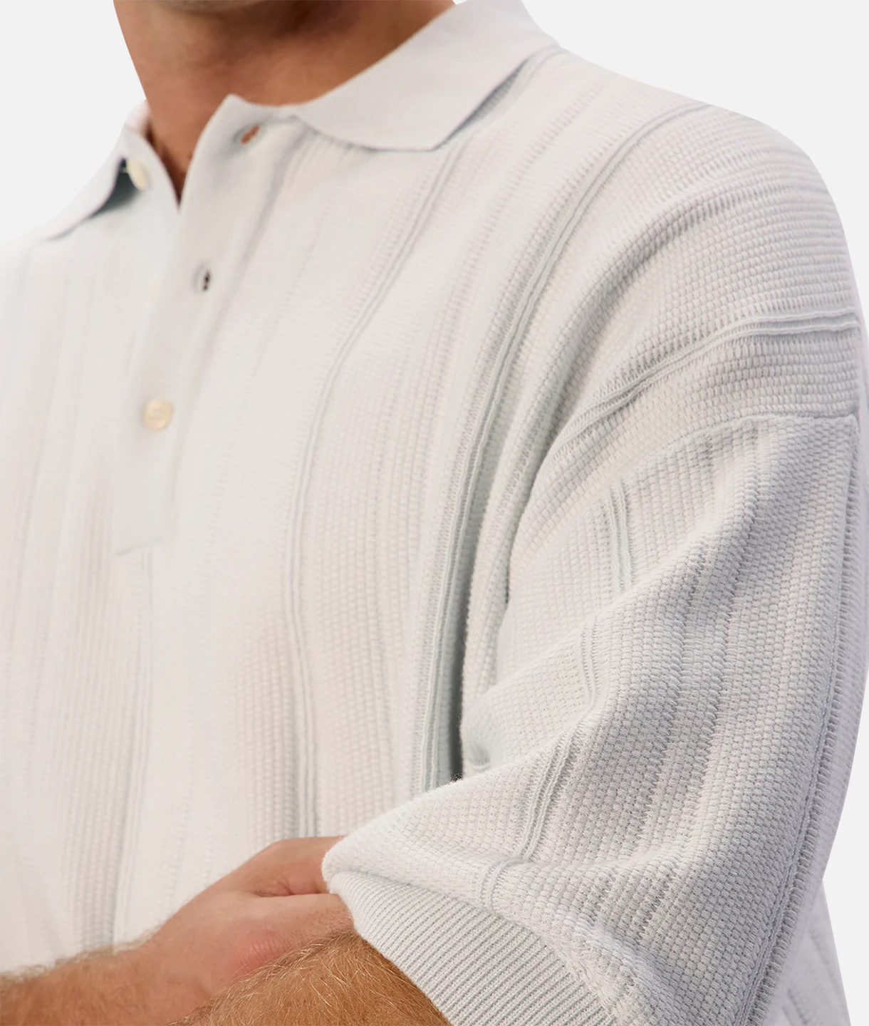 The Libson Polo  - Ice Blue