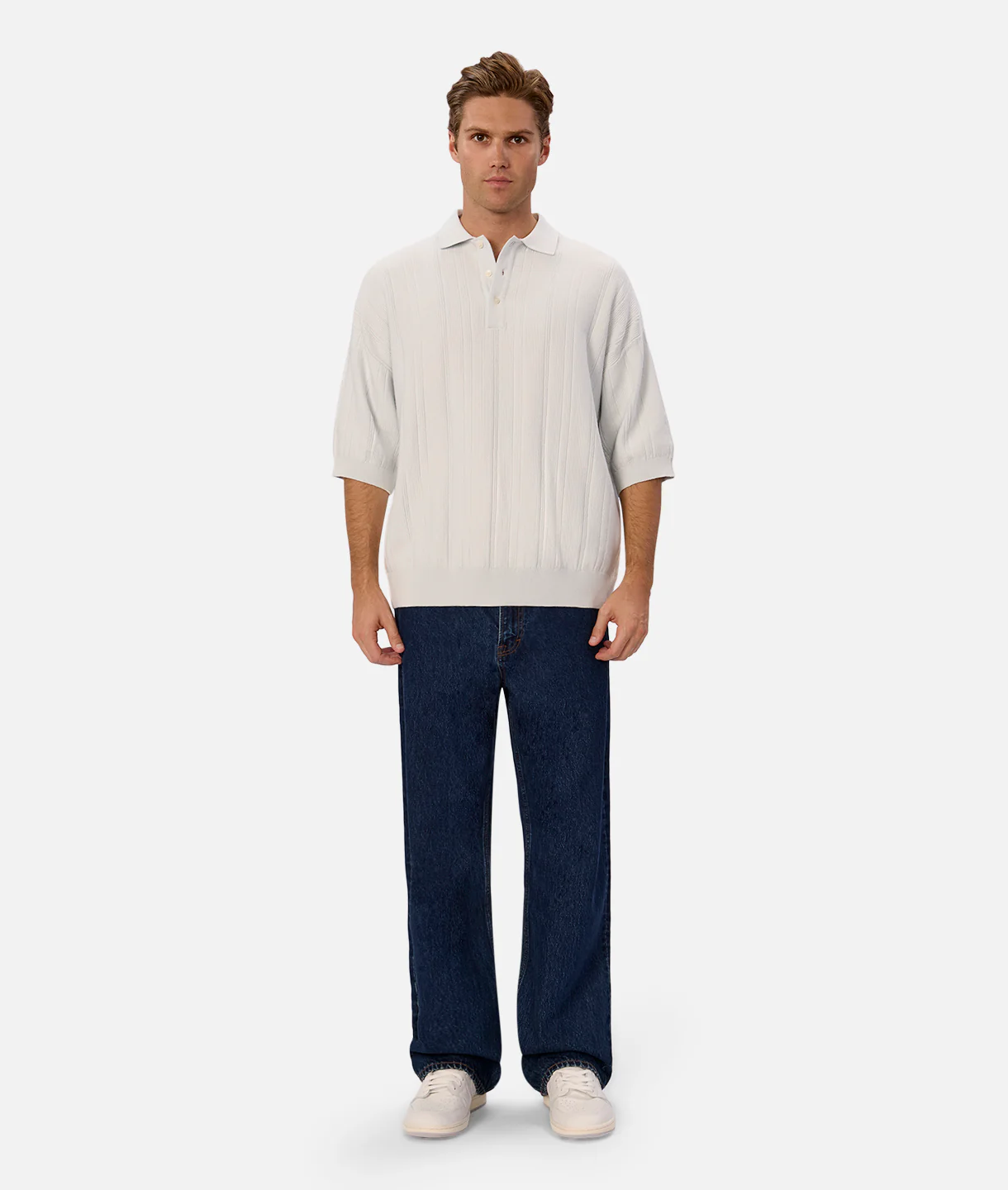 The Libson Polo  - Ice Blue