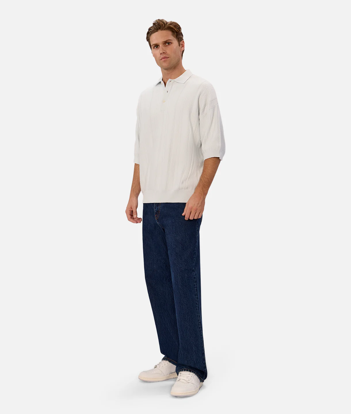The Libson Polo  - Ice Blue