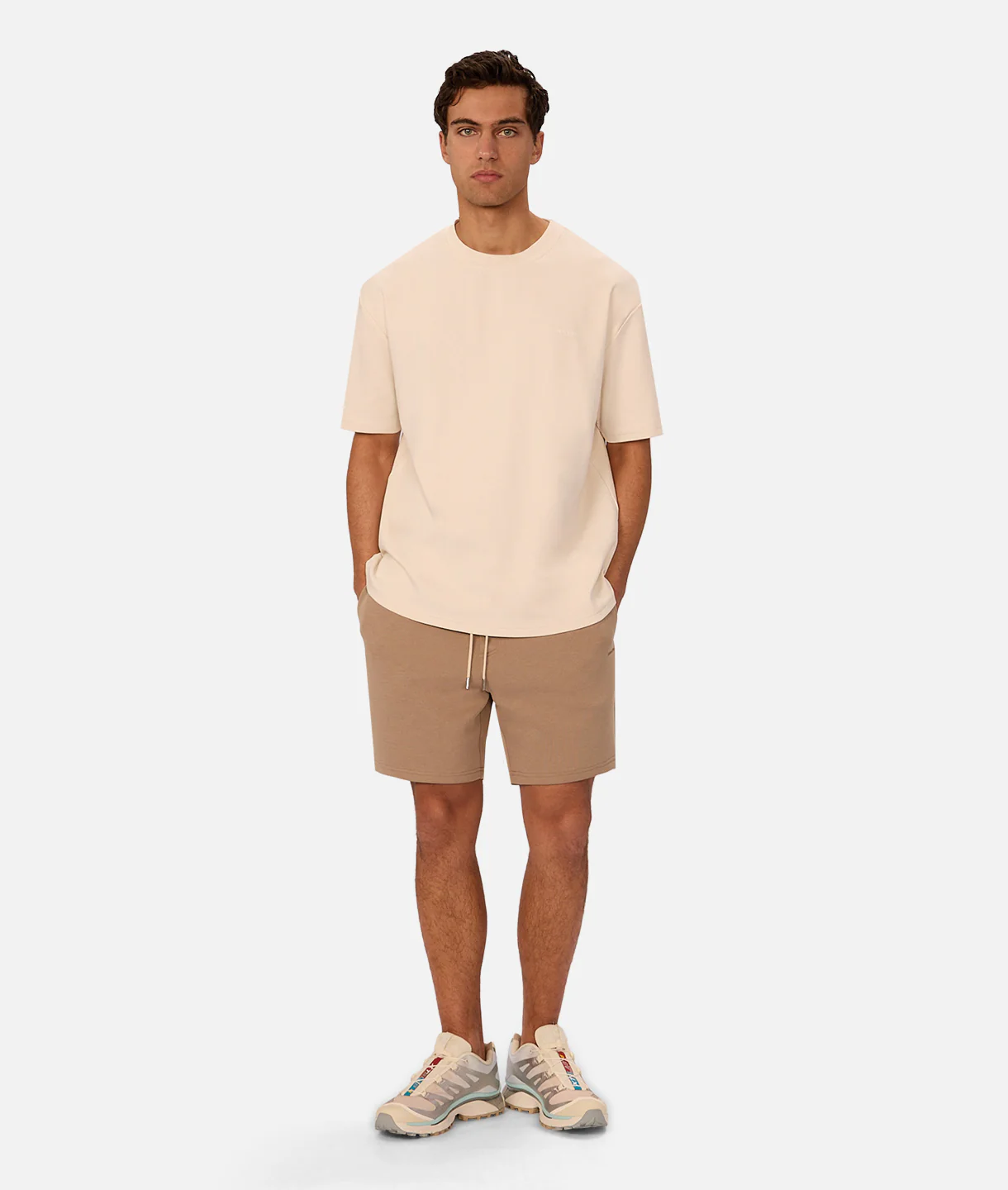 The Tech Sweat Short - Biscotti