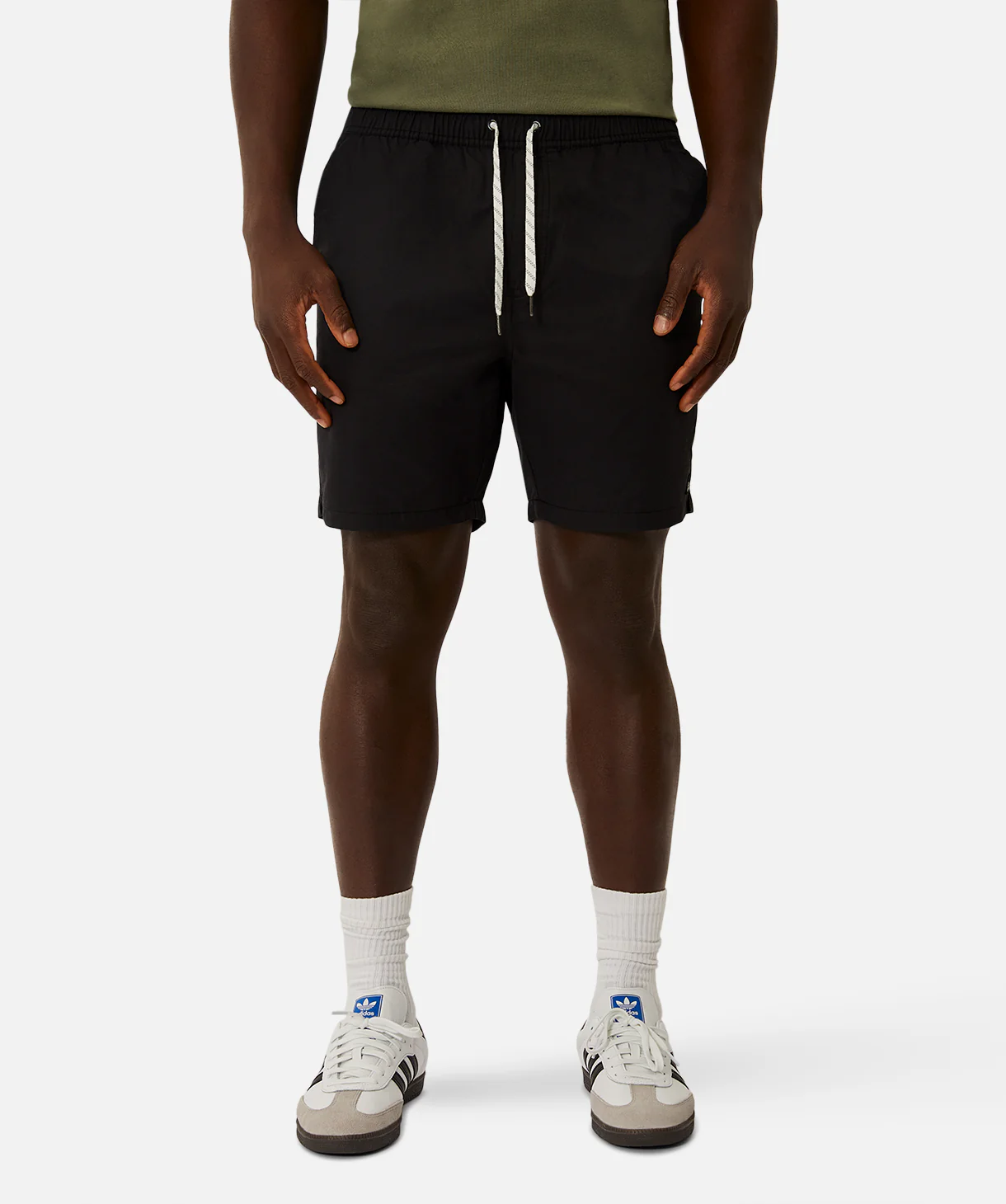 The New Jucker Solid Swim Trunk - Black