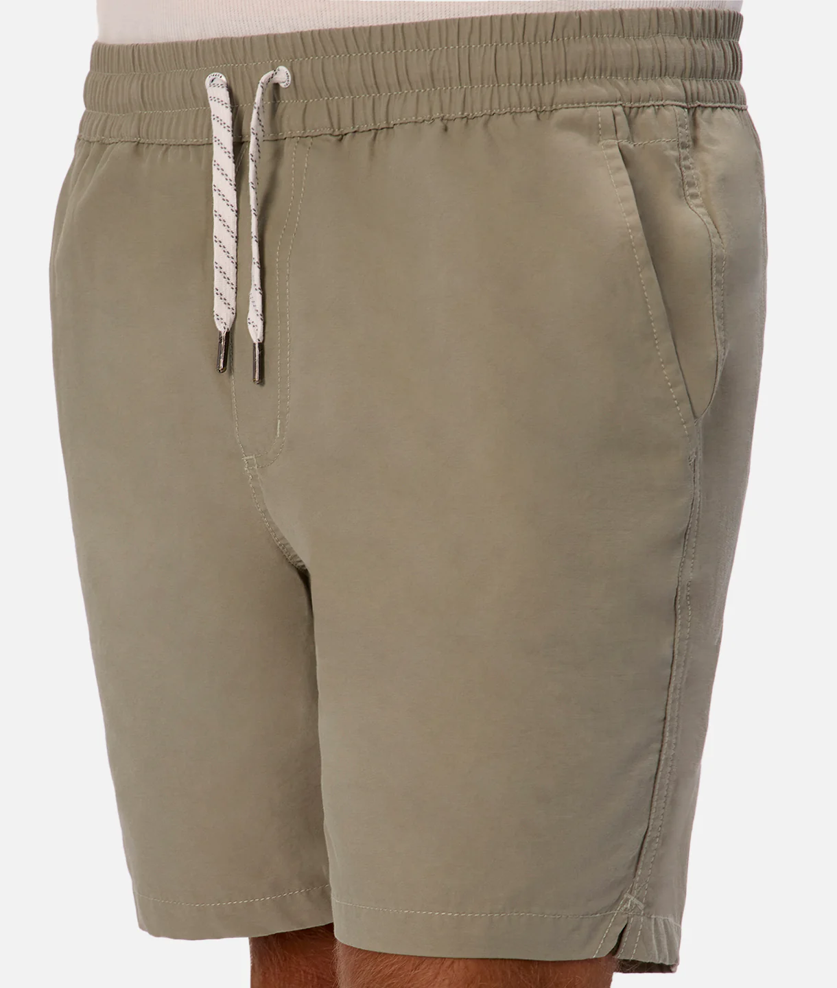 The New Jucker Solid Swim Trunk - Lt Olive