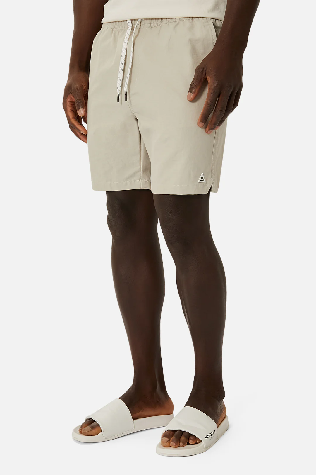 The New Jucker Solid Swim Trunk - OD Stone