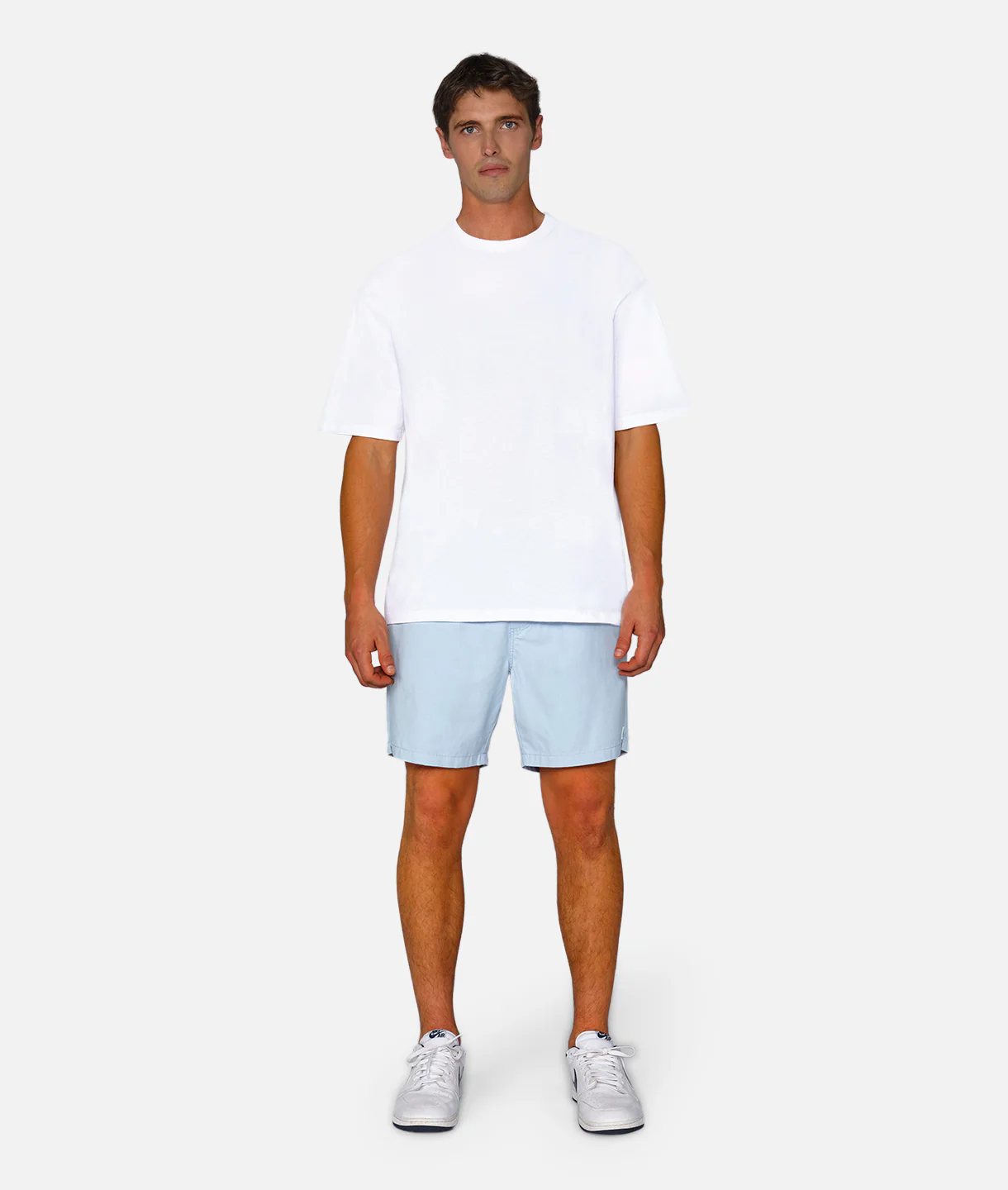 The New Jucker Solid Swim Trunk - Powder Blue
