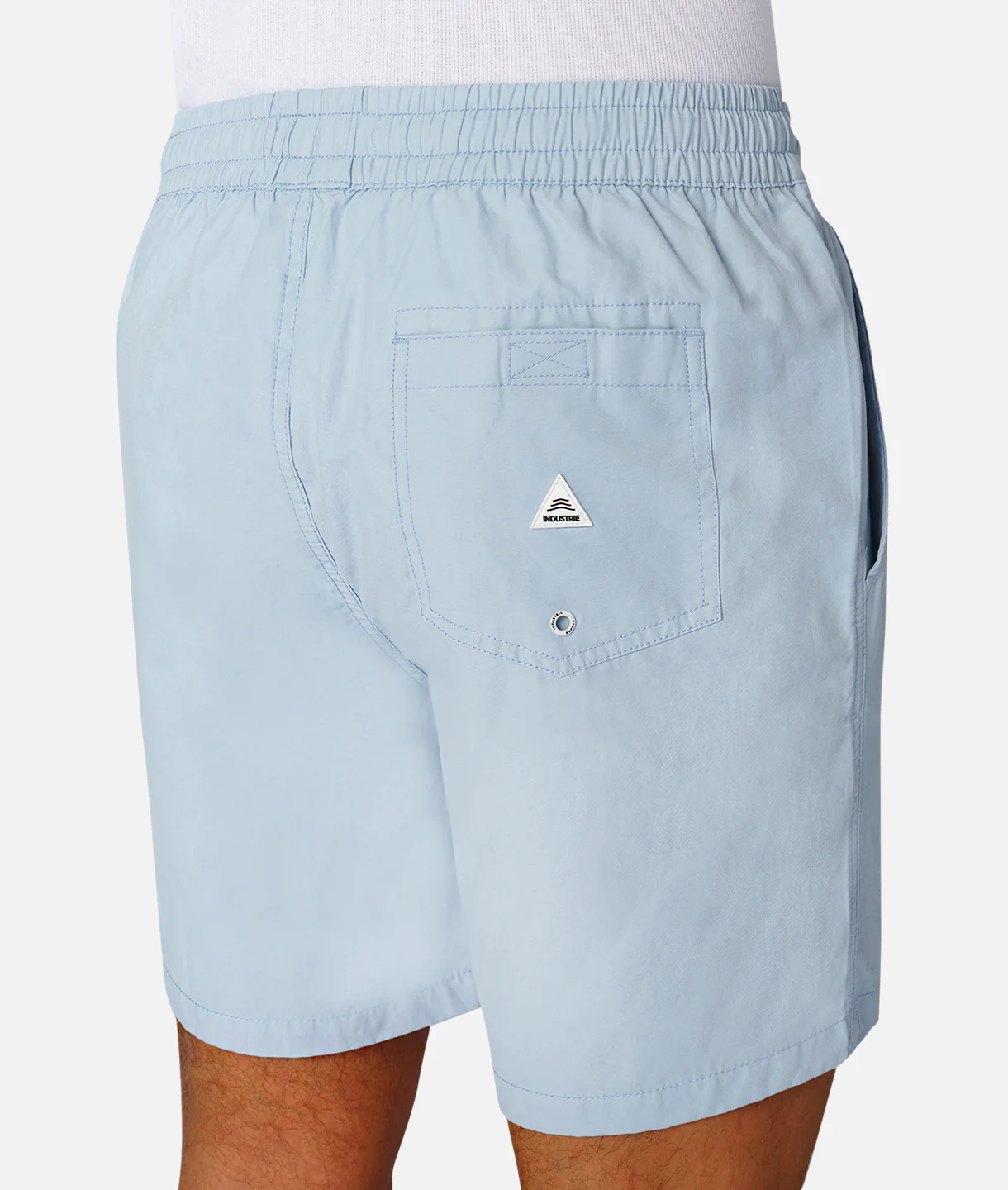 The New Jucker Solid Swim Trunk - Powder Blue