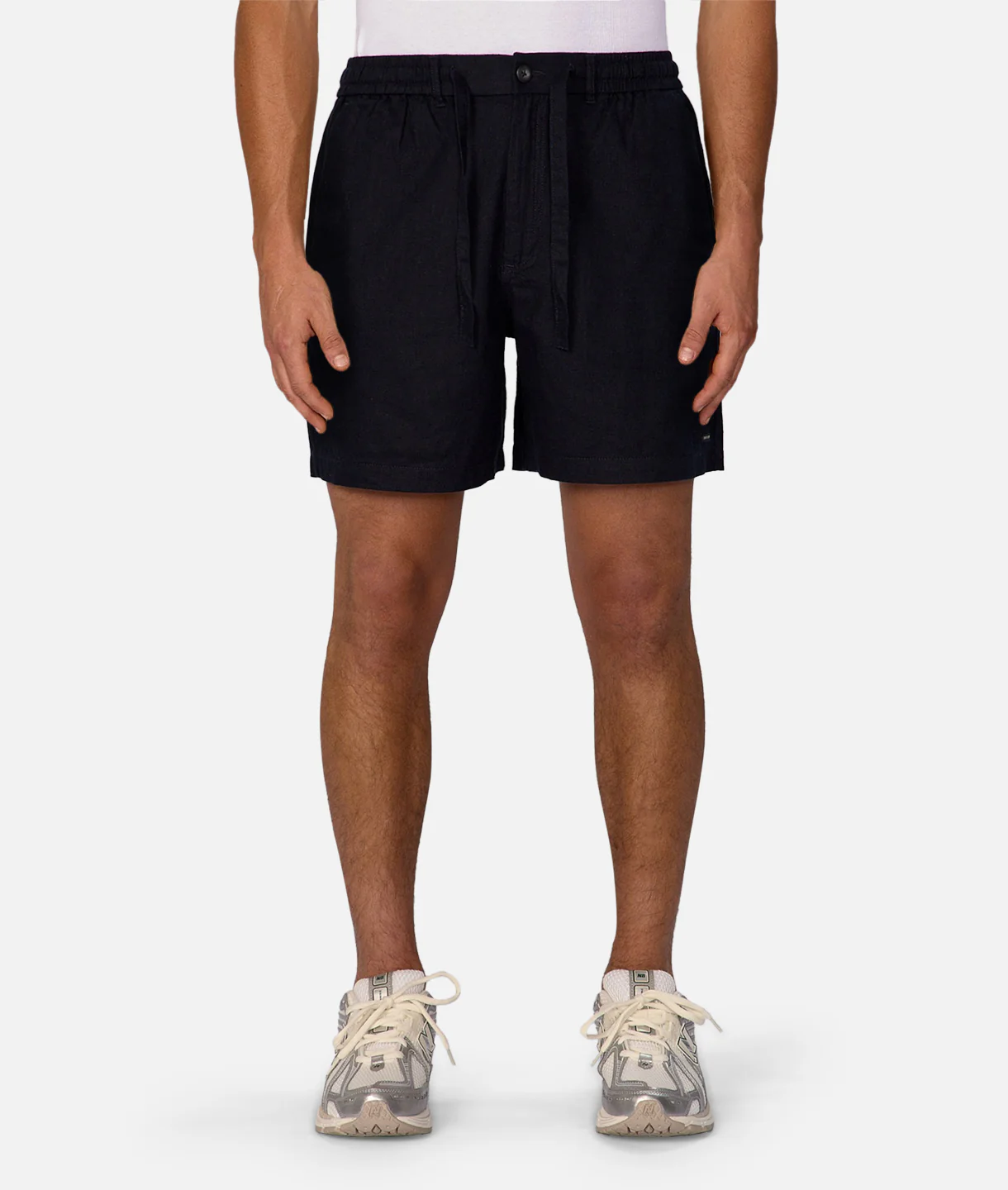 The Palma Linen Short - Dk Navy