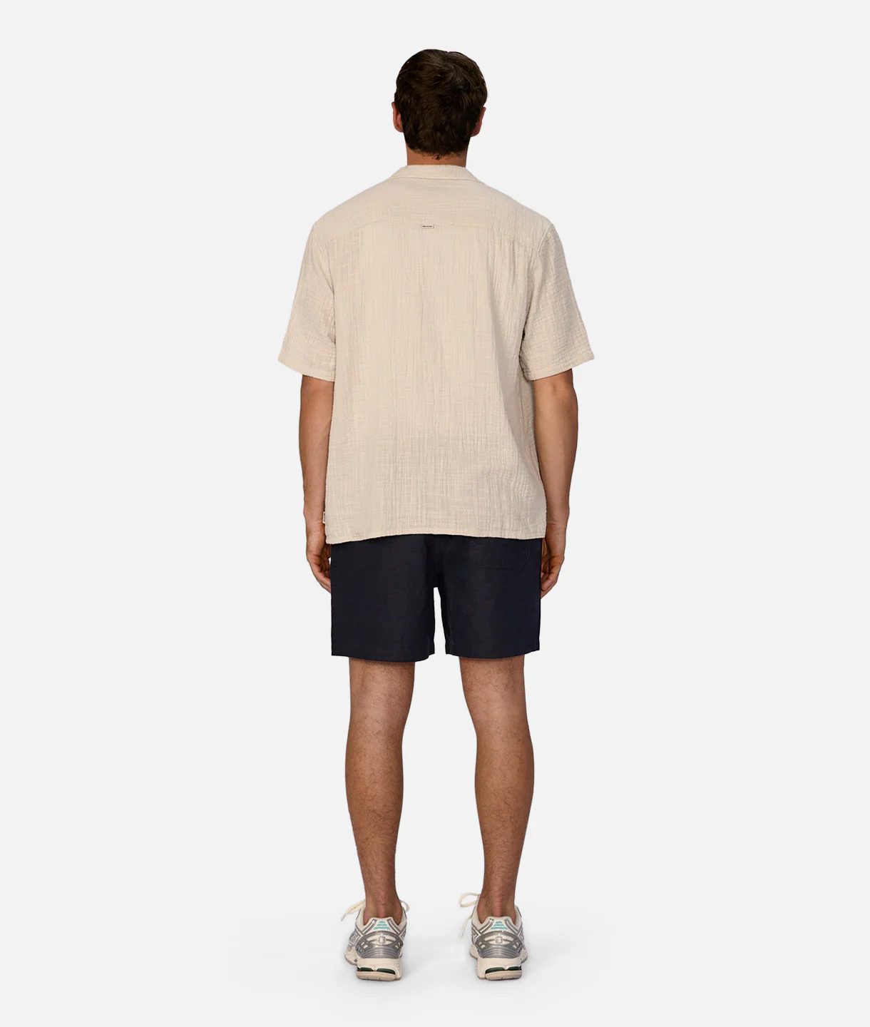 The Palma Linen Short - Dk Navy