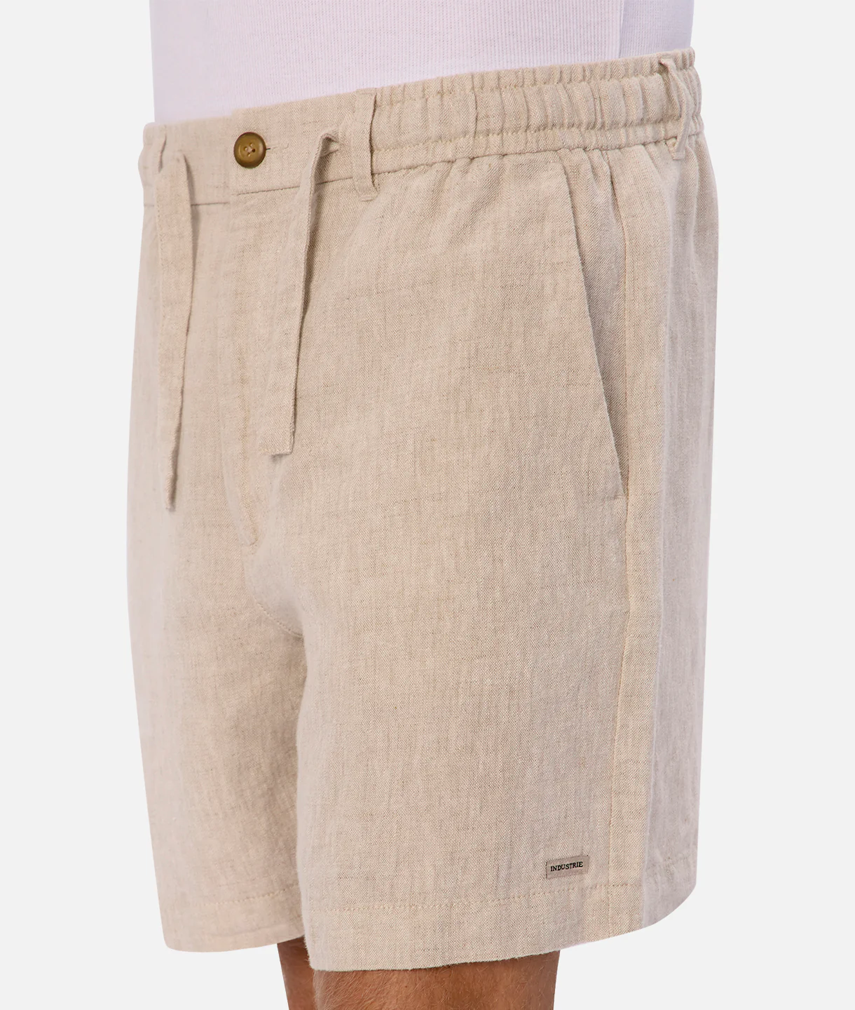 The Palma Linen Short - Flax