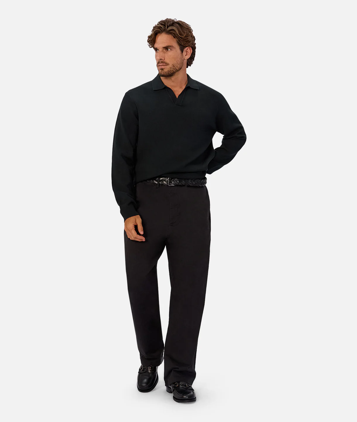 4609-the-wynslow-polo-sweater-pine-9.webp The Wynslow Polo Sweater - Pine